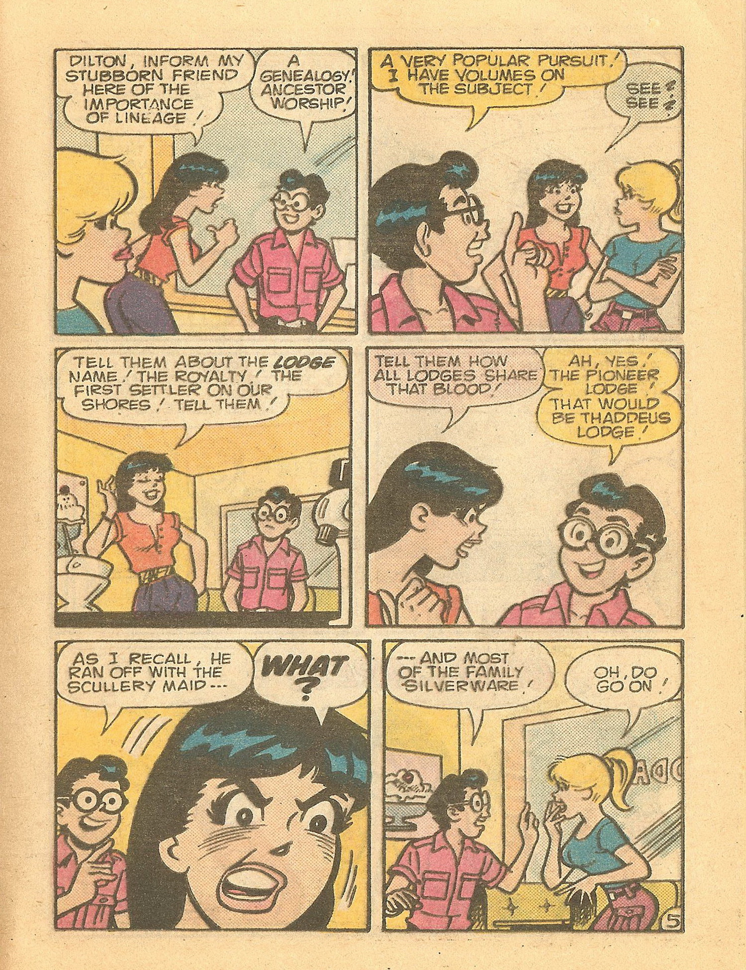 Read online Betty and Veronica Digest Magazine comic -  Issue #27 - 32