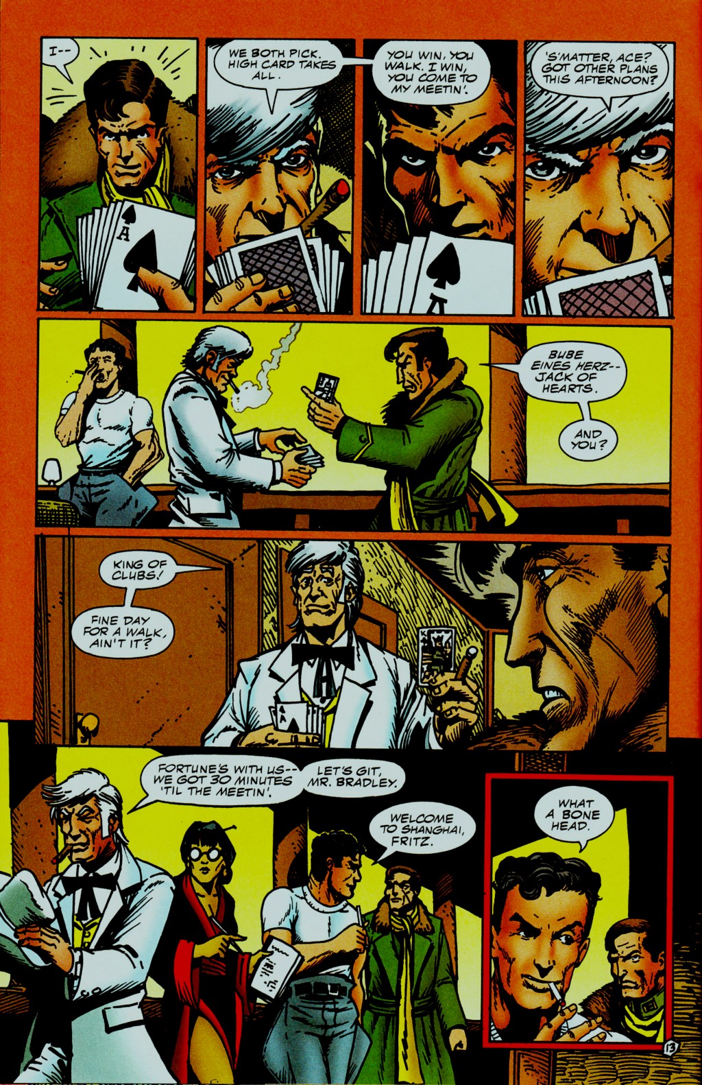 Read online Guns of the Dragon comic -  Issue #1 - 14