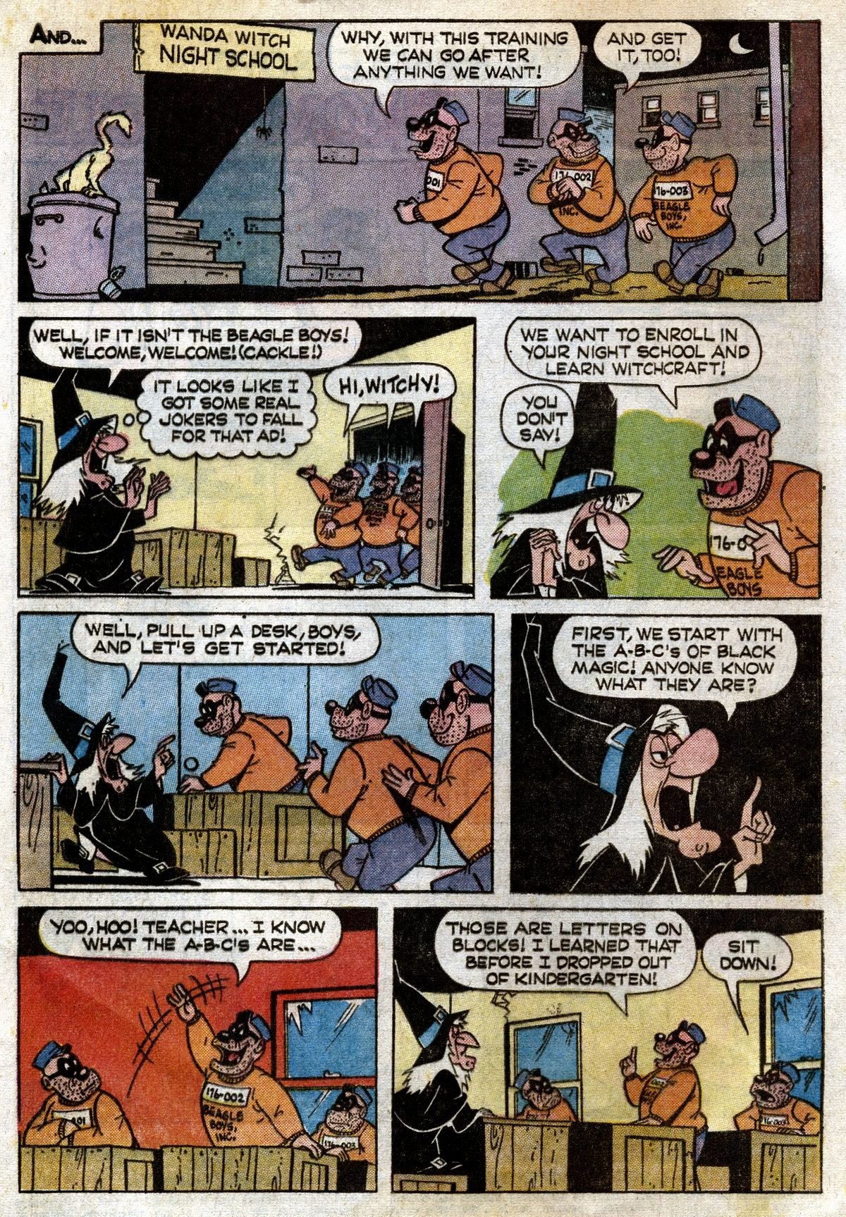 Read online Walt Disney THE BEAGLE BOYS comic -  Issue #14 - 4
