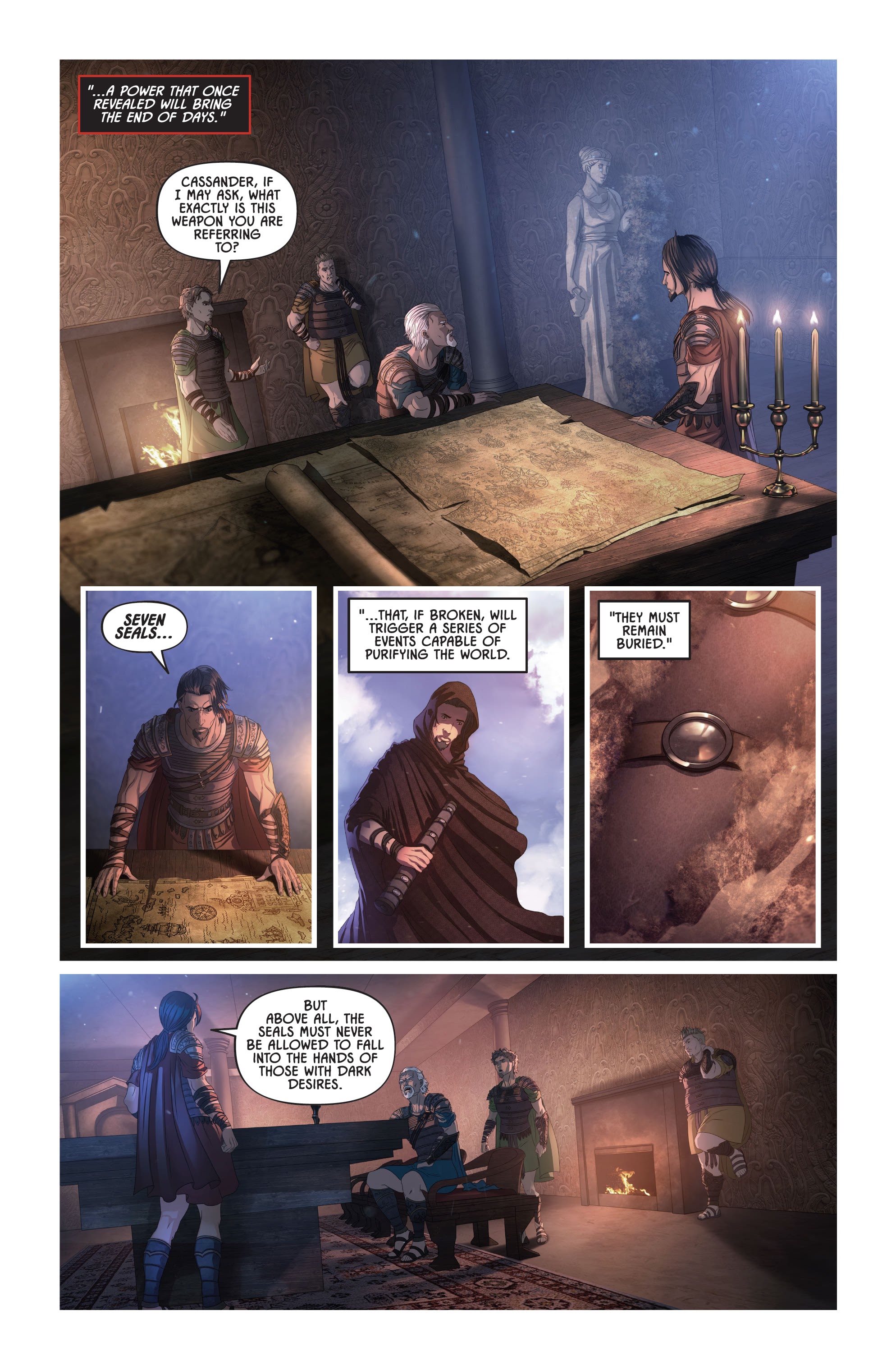 Read online Knights of the Golden Sun comic -  Issue #8 - 21