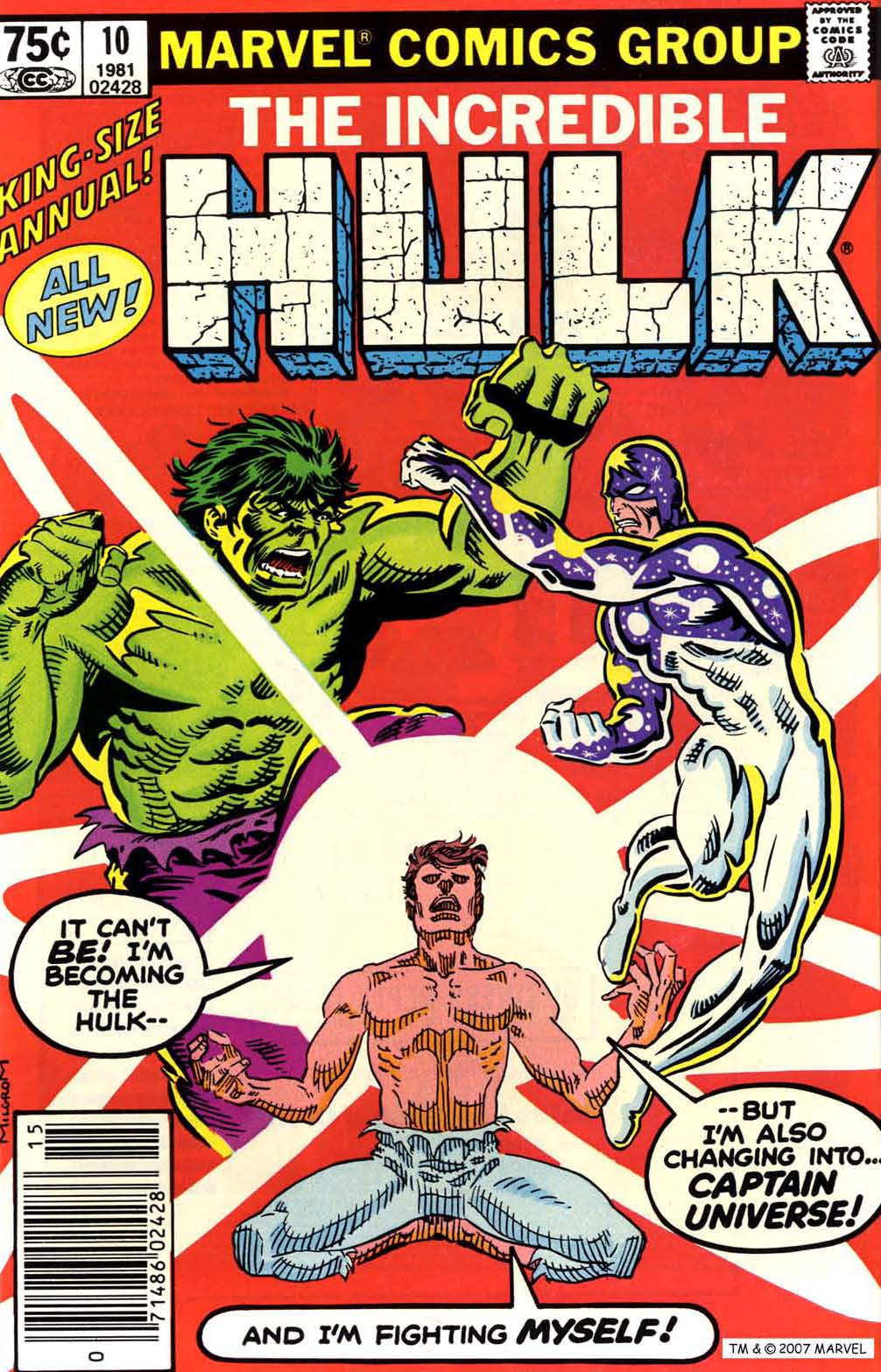 Read online The Incredible Hulk Annual comic -  Issue #10 - 1