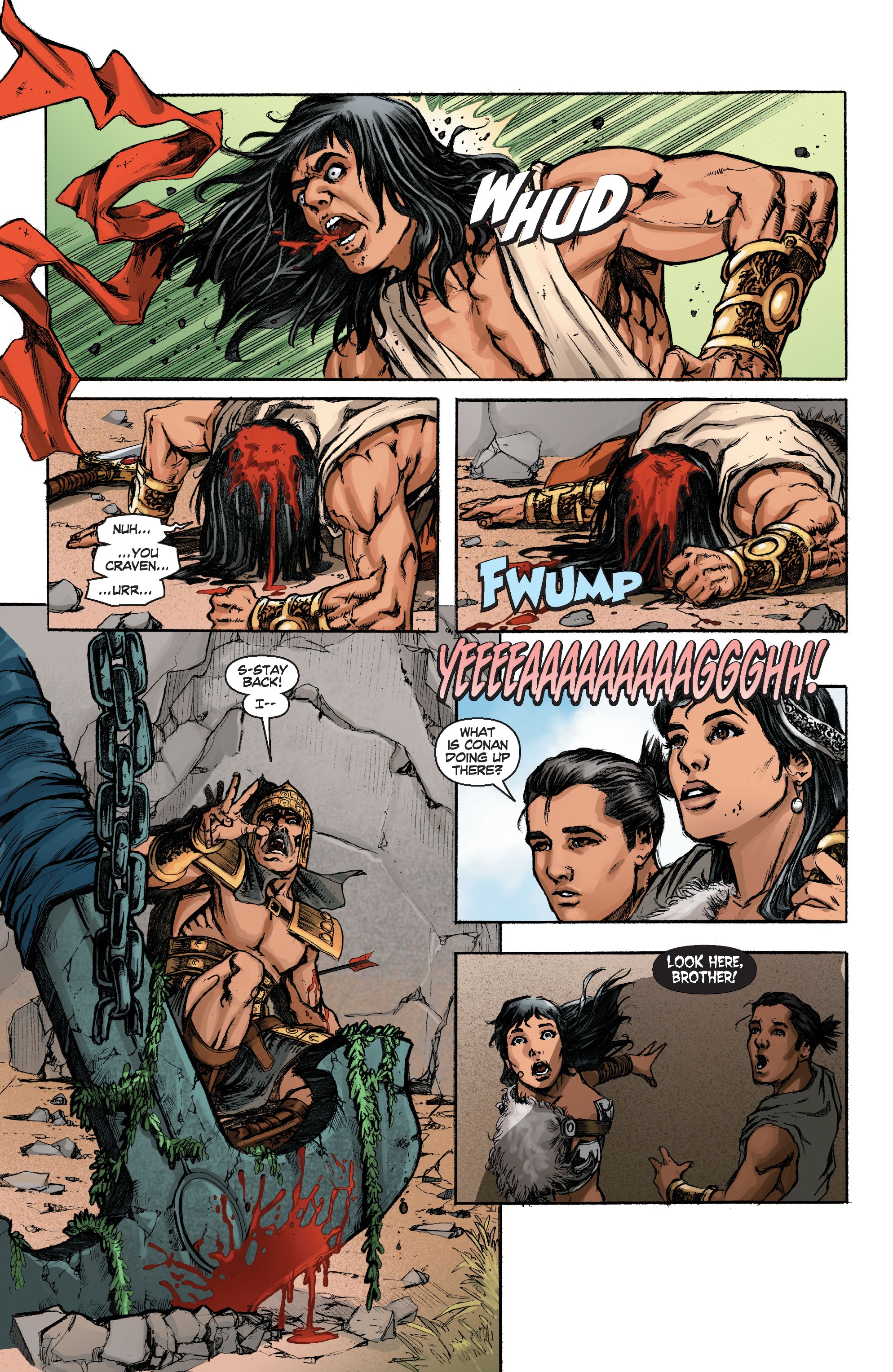 Read online Conan Chronicles Epic Collection comic -  Issue # TPB Blood In His Wake (Part 2) - 77