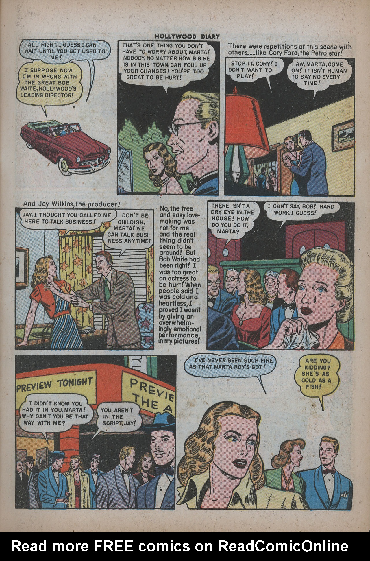 Read online Hollywood Diary comic -  Issue #4 - 5