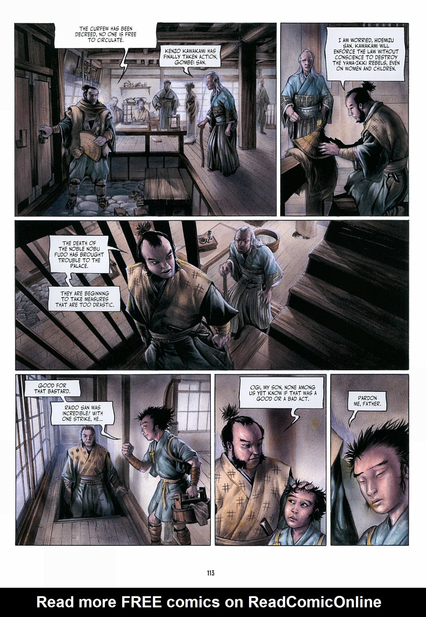 Read online Legend of the Scarlet Blades comic -  Issue # TPB - 114