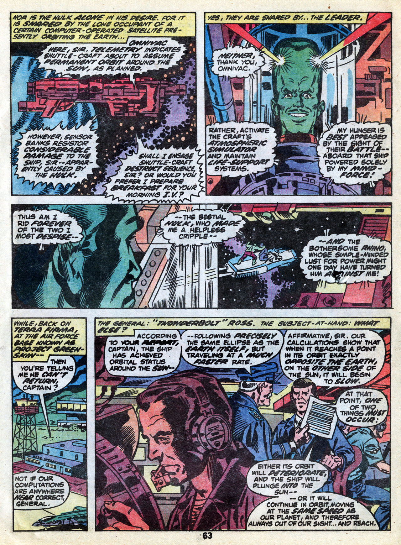 Read online Marvel Treasury Edition comic -  Issue #17 - 64