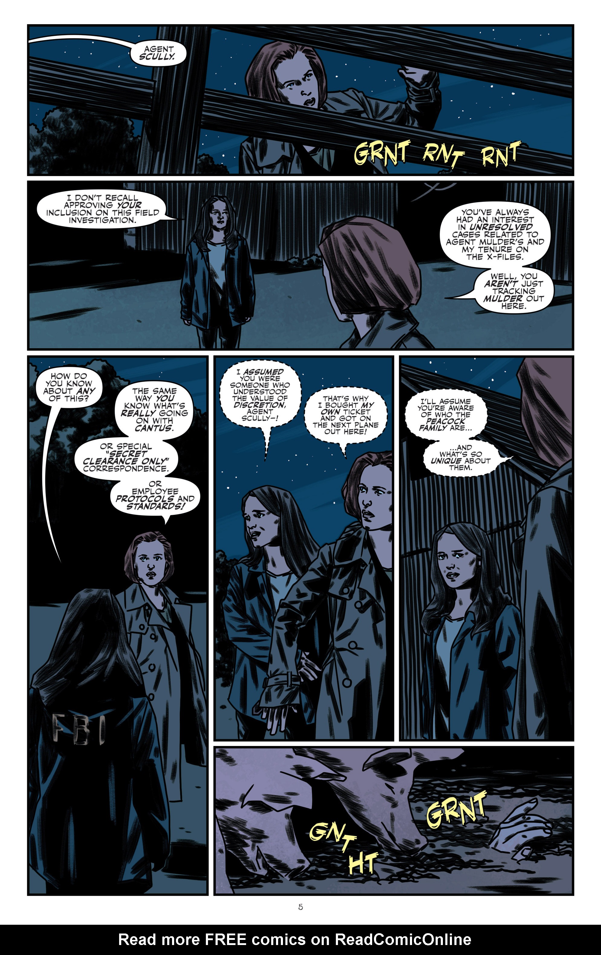 Read online The X-Files: Season 11 comic -  Issue #4 - 7