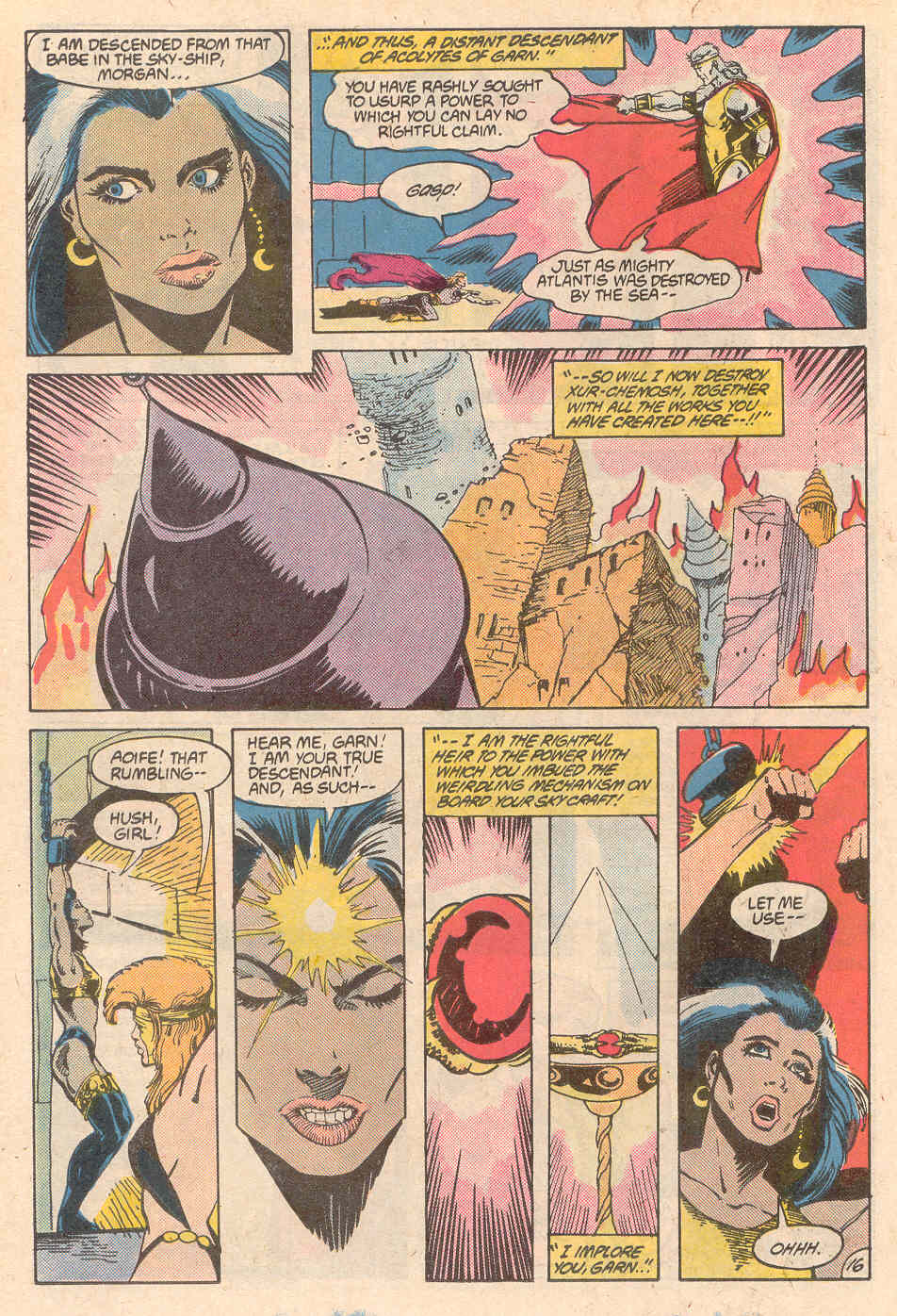 Read online Warlord (1976) comic -  Issue #131 - 16
