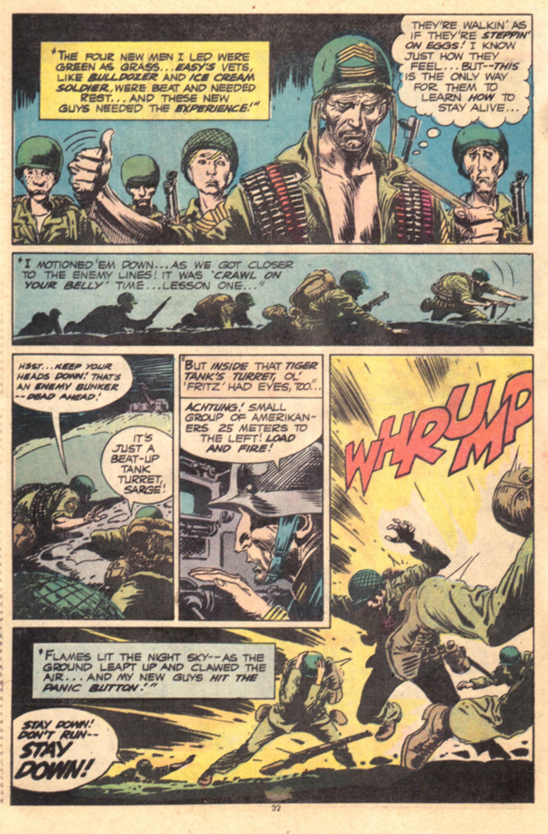 Read online Our Army at War (1952) comic -  Issue #269 - 32