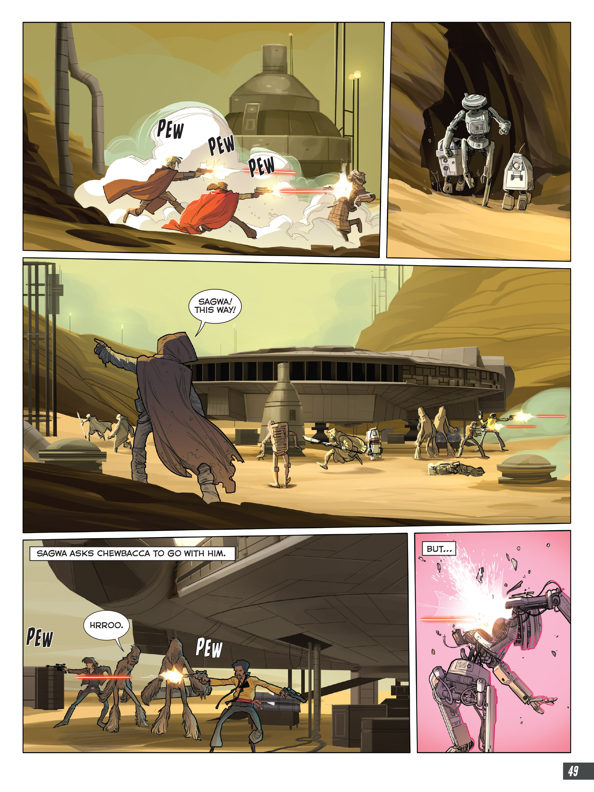 Read online Star Wars: Solo Graphic Novel Adaptation comic -  Issue # TPB - 48