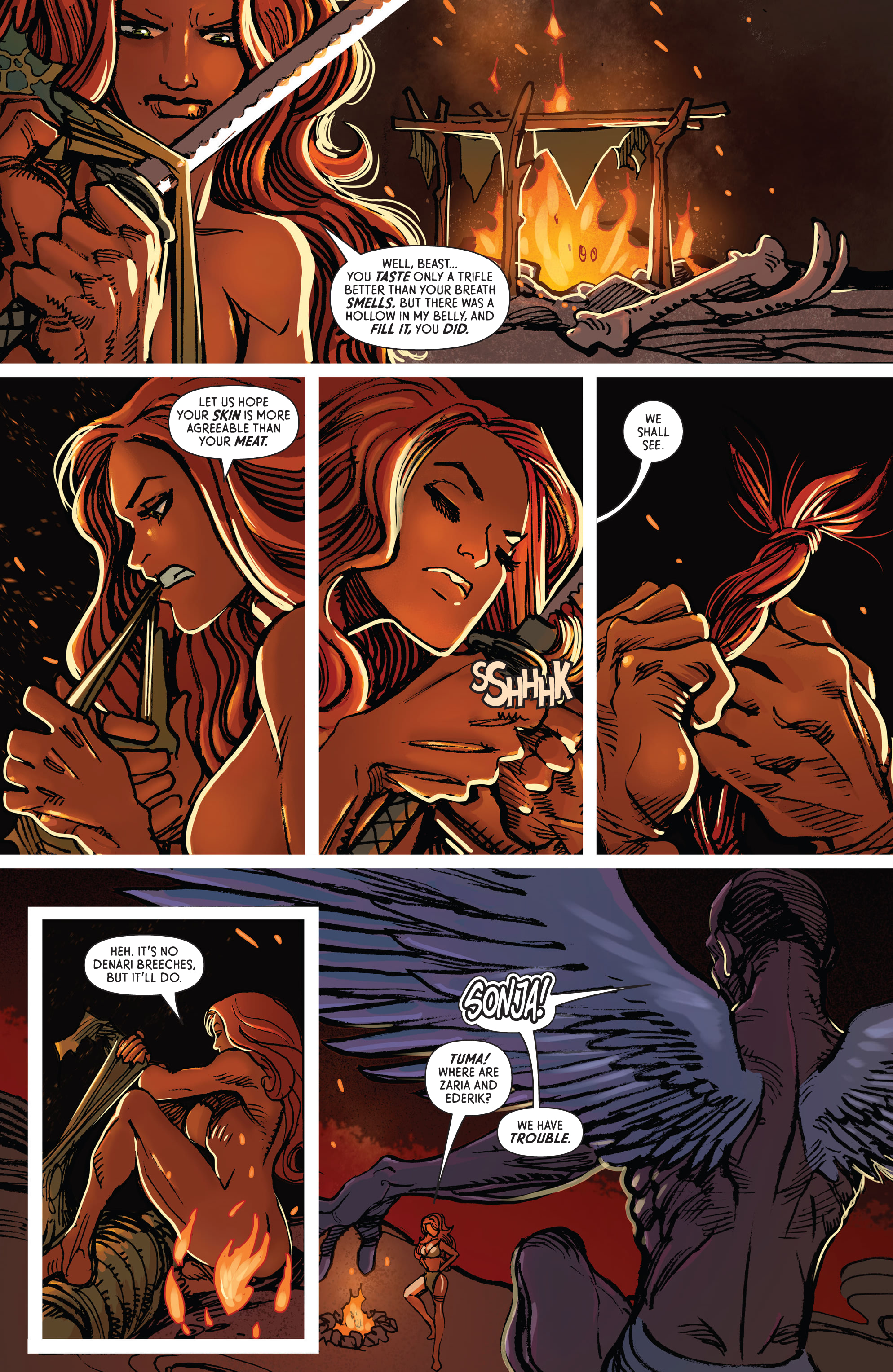 Read online The Invincible Red Sonja comic -  Issue #7 - 22
