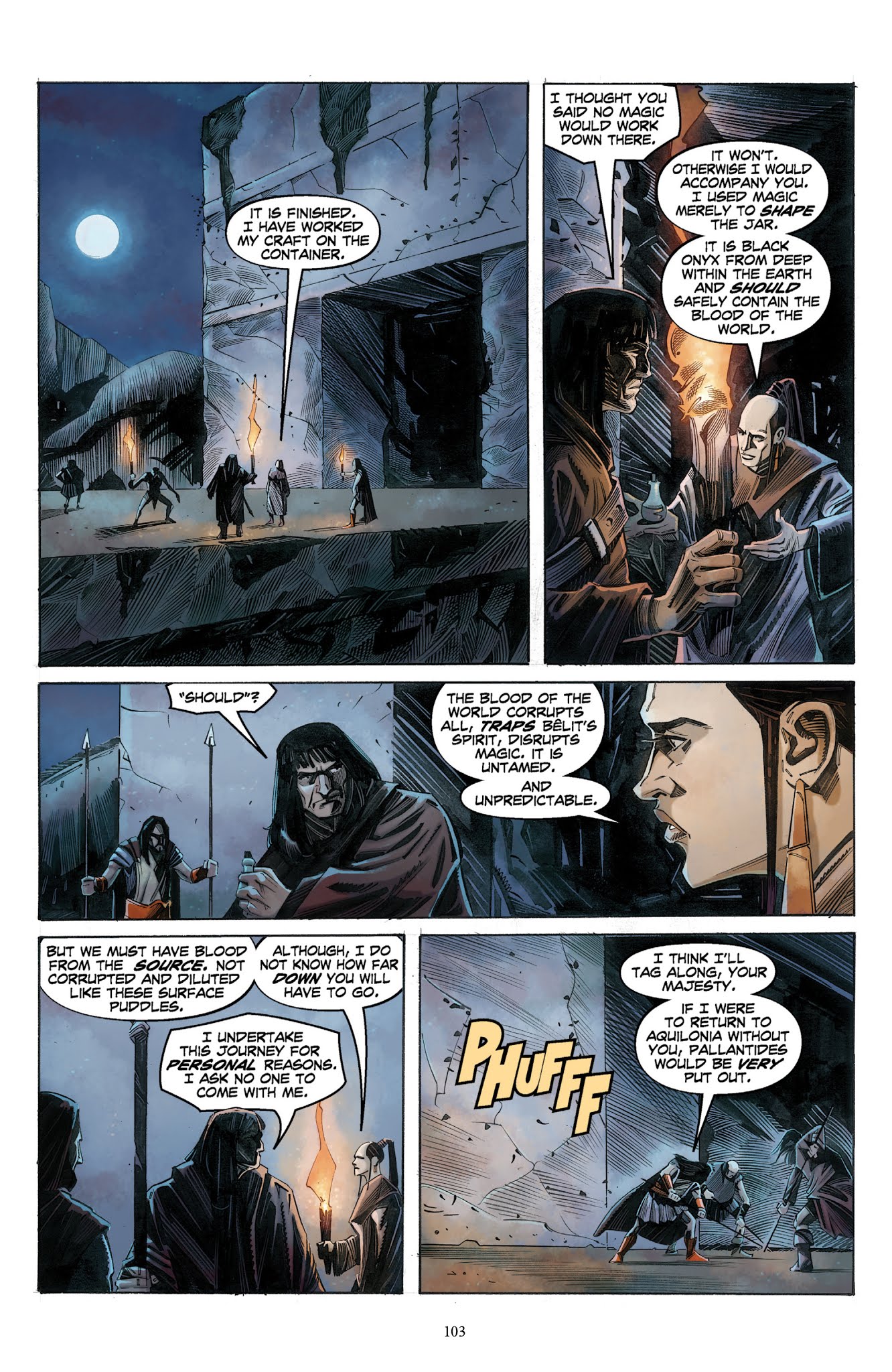 Read online Conan: The Phantoms of the Black Coast comic -  Issue # TPB - 101