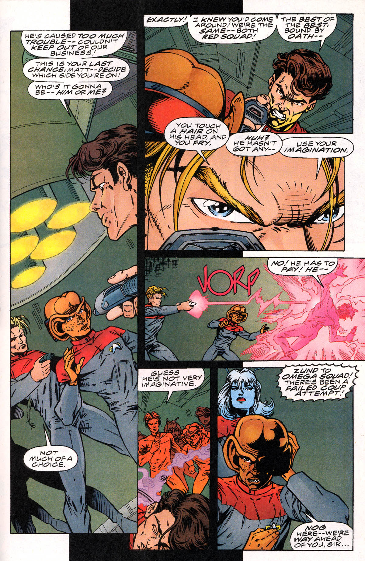 Read online Star Trek: Starfleet Academy (1996) comic -  Issue #3 - 32
