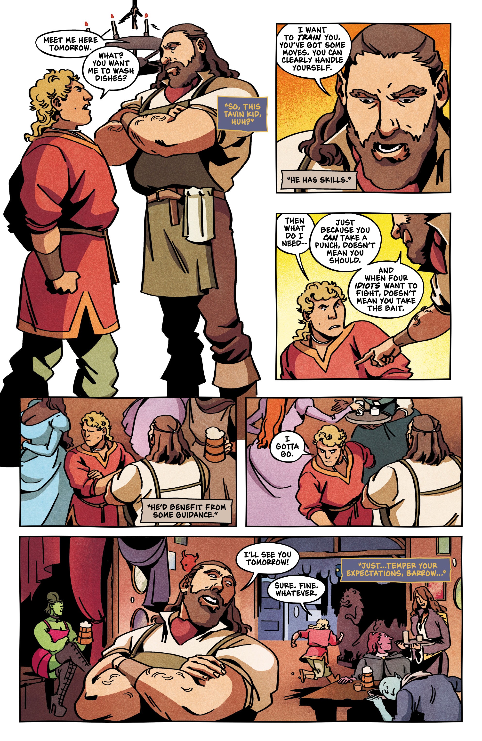 Read online Quests Aside comic -  Issue #3 - 6
