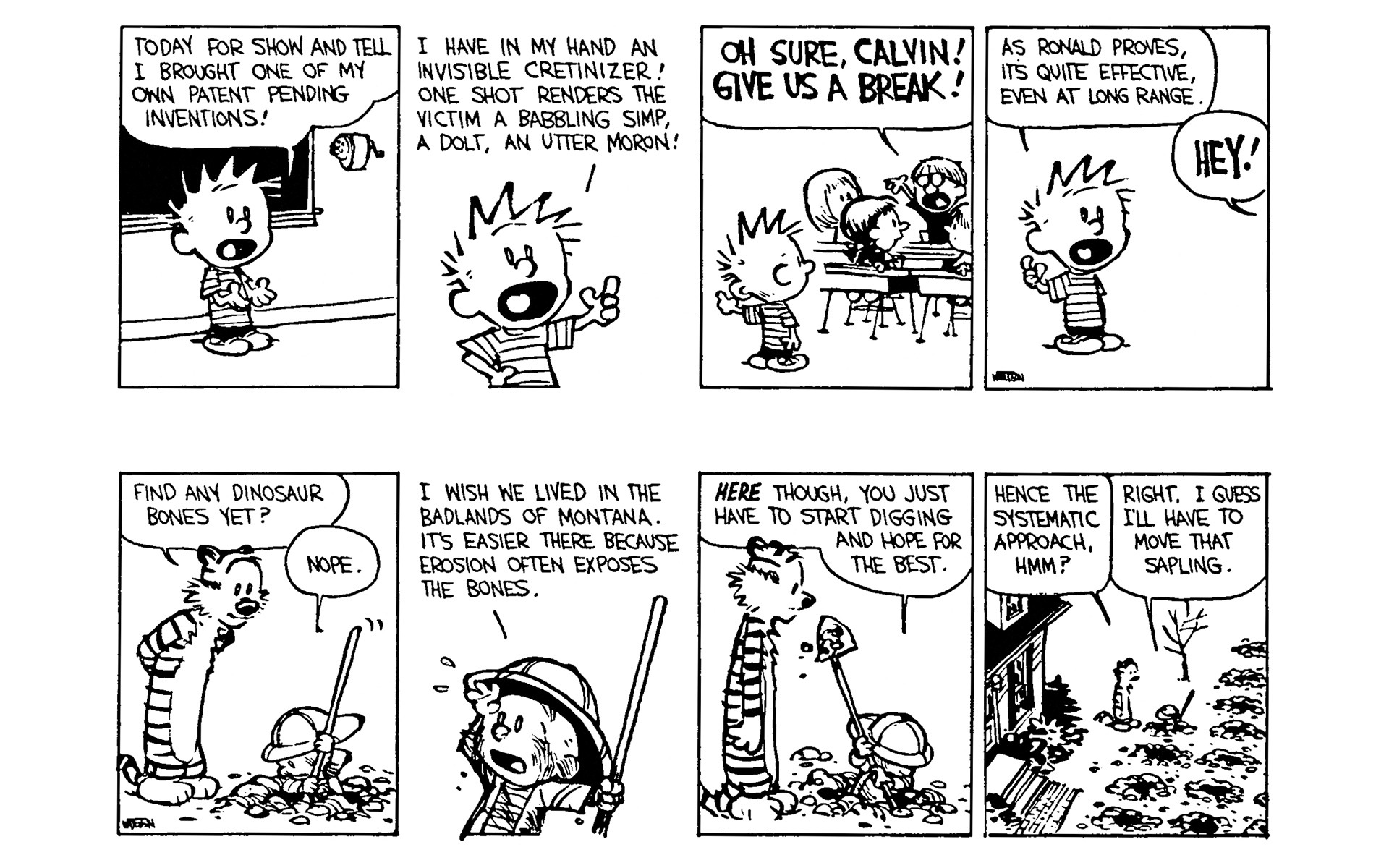 Read online Calvin and Hobbes comic -  Issue #7 - 154