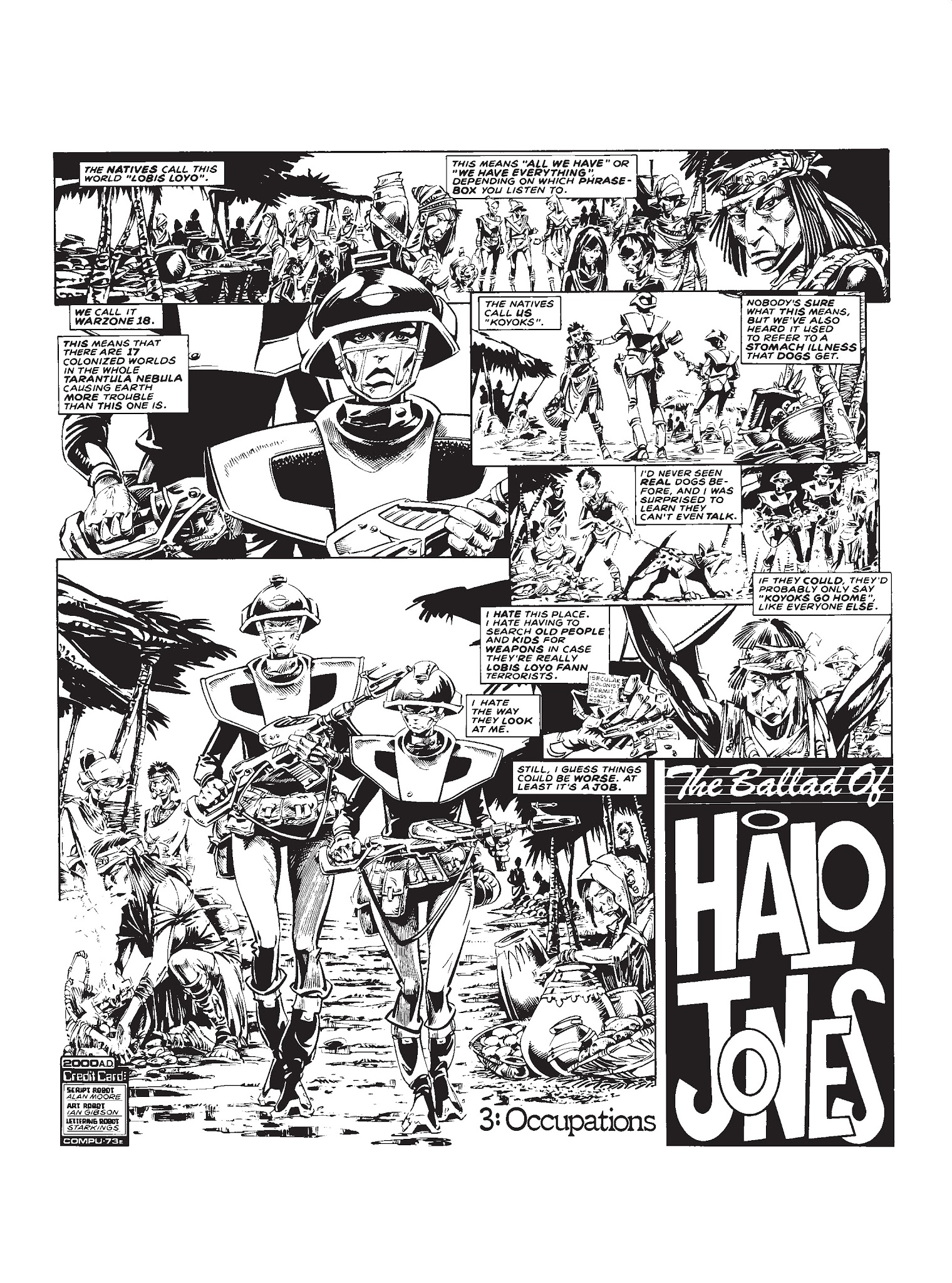Read online The Ballad of Halo Jones comic -  Issue # TPB - 129