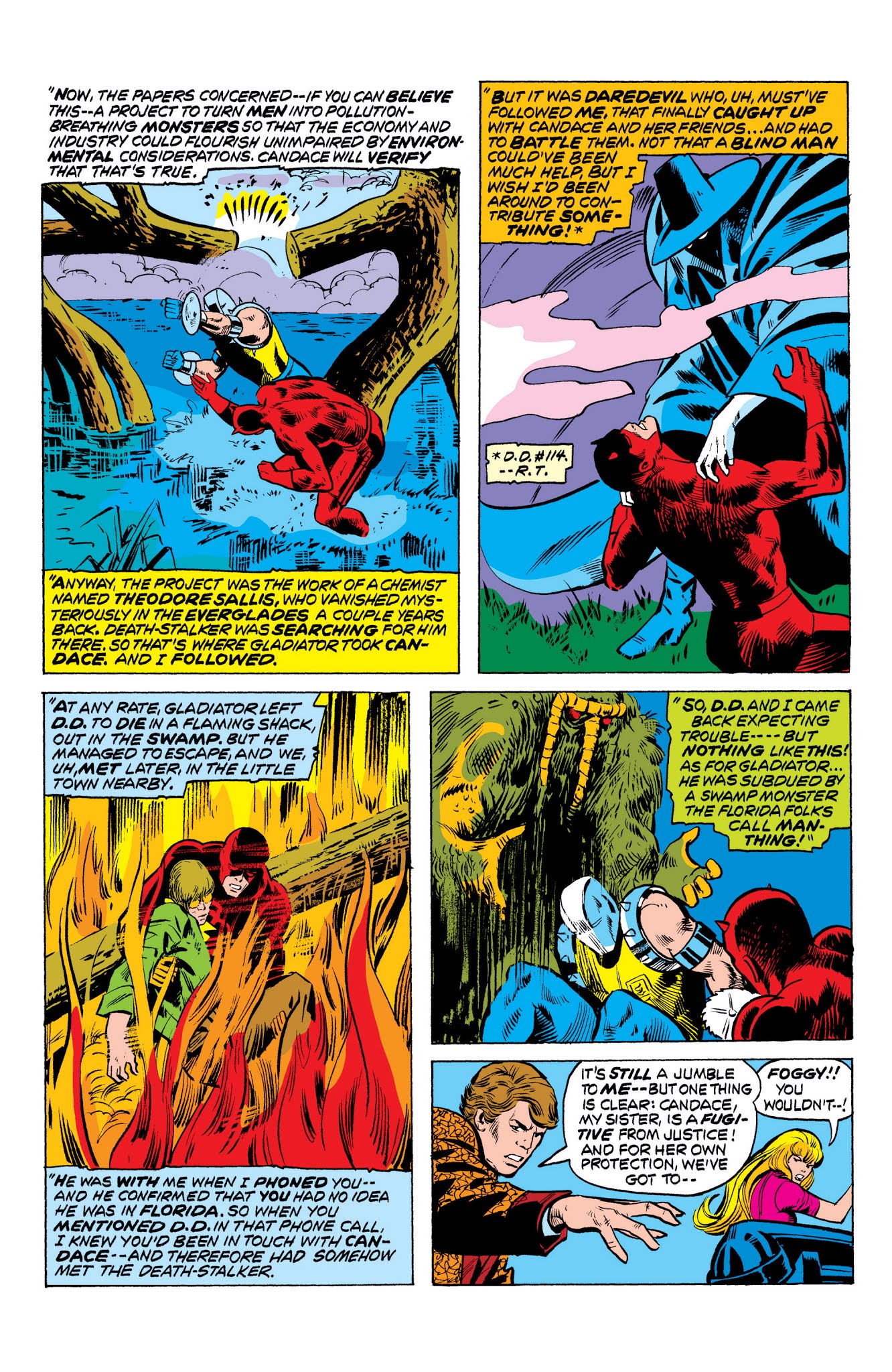 Read online Marvel Masterworks: Daredevil comic -  Issue # TPB 11 (Part 2) - 68