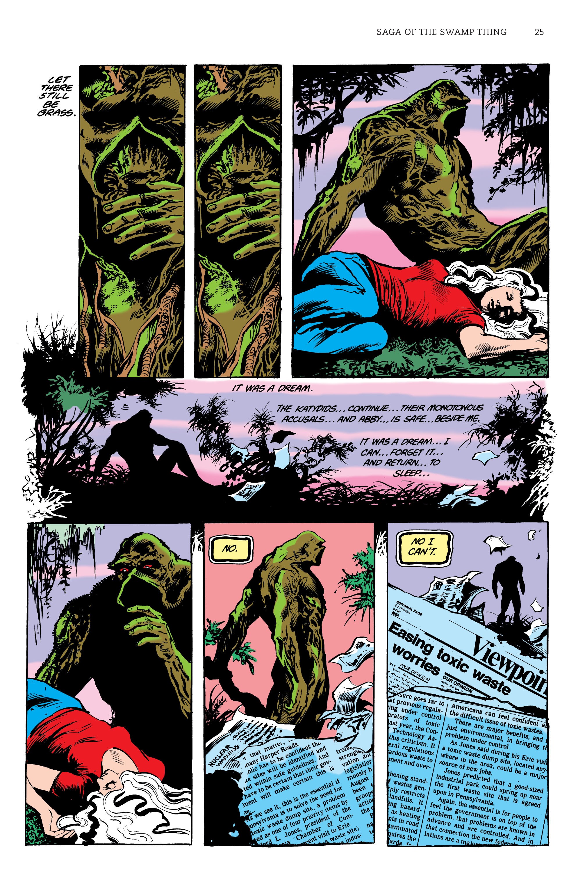 Read online Saga of the Swamp Thing comic -  Issue # TPB 3 (Part 1) - 25