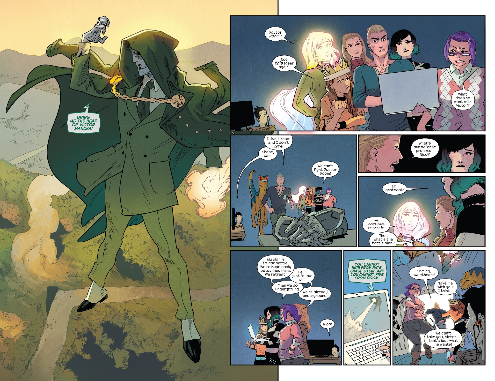 Read online Runaways (2017) comic -  Issue #8 - 12