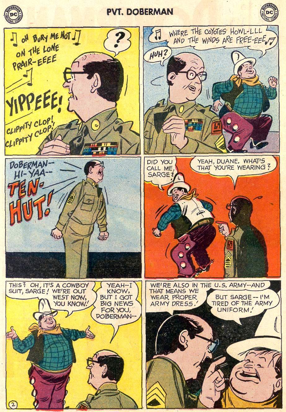 Read online Sgt. Bilko's Pvt. Doberman comic -  Issue #6 - 4