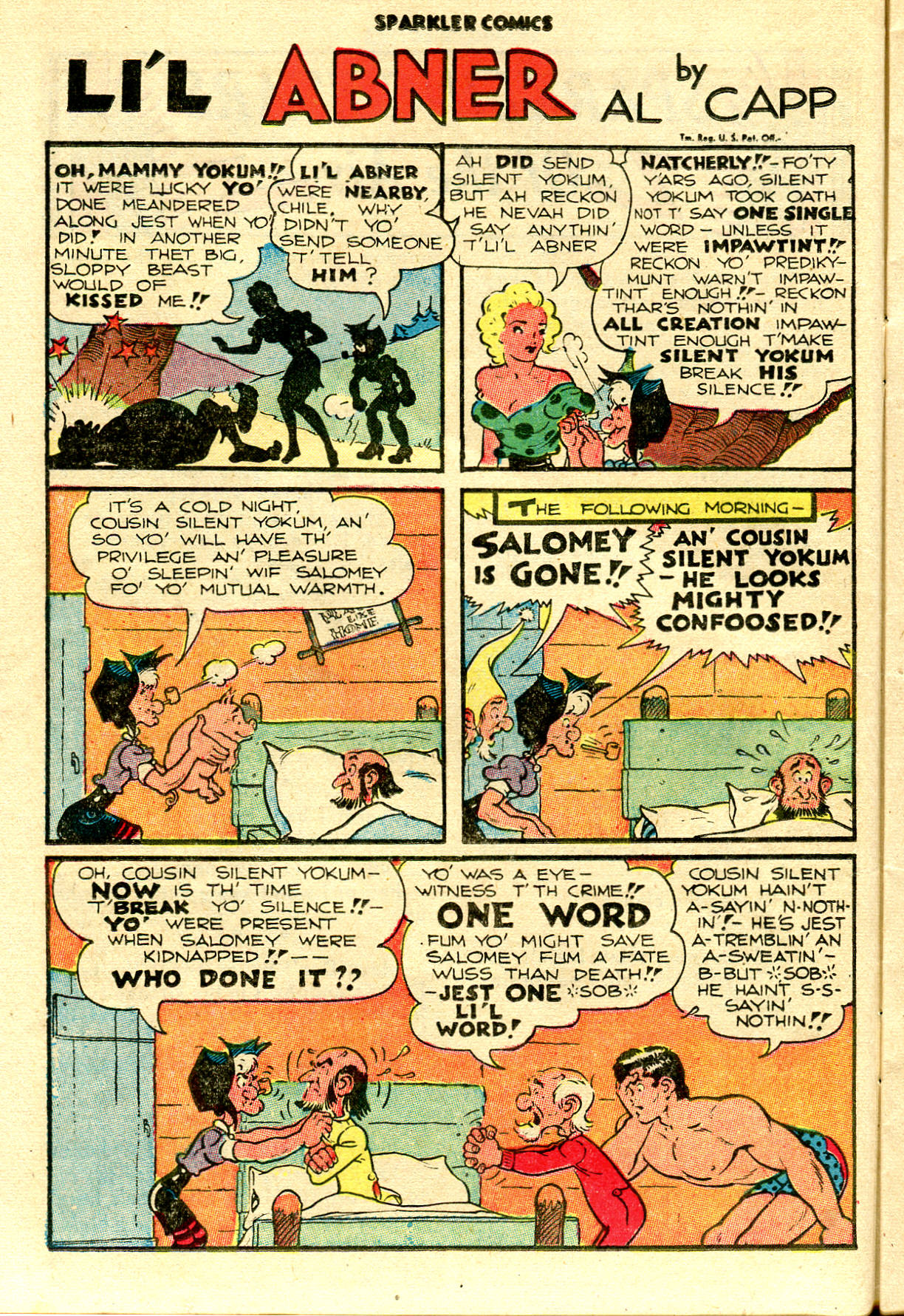 Read online Sparkler Comics comic -  Issue #69 - 20