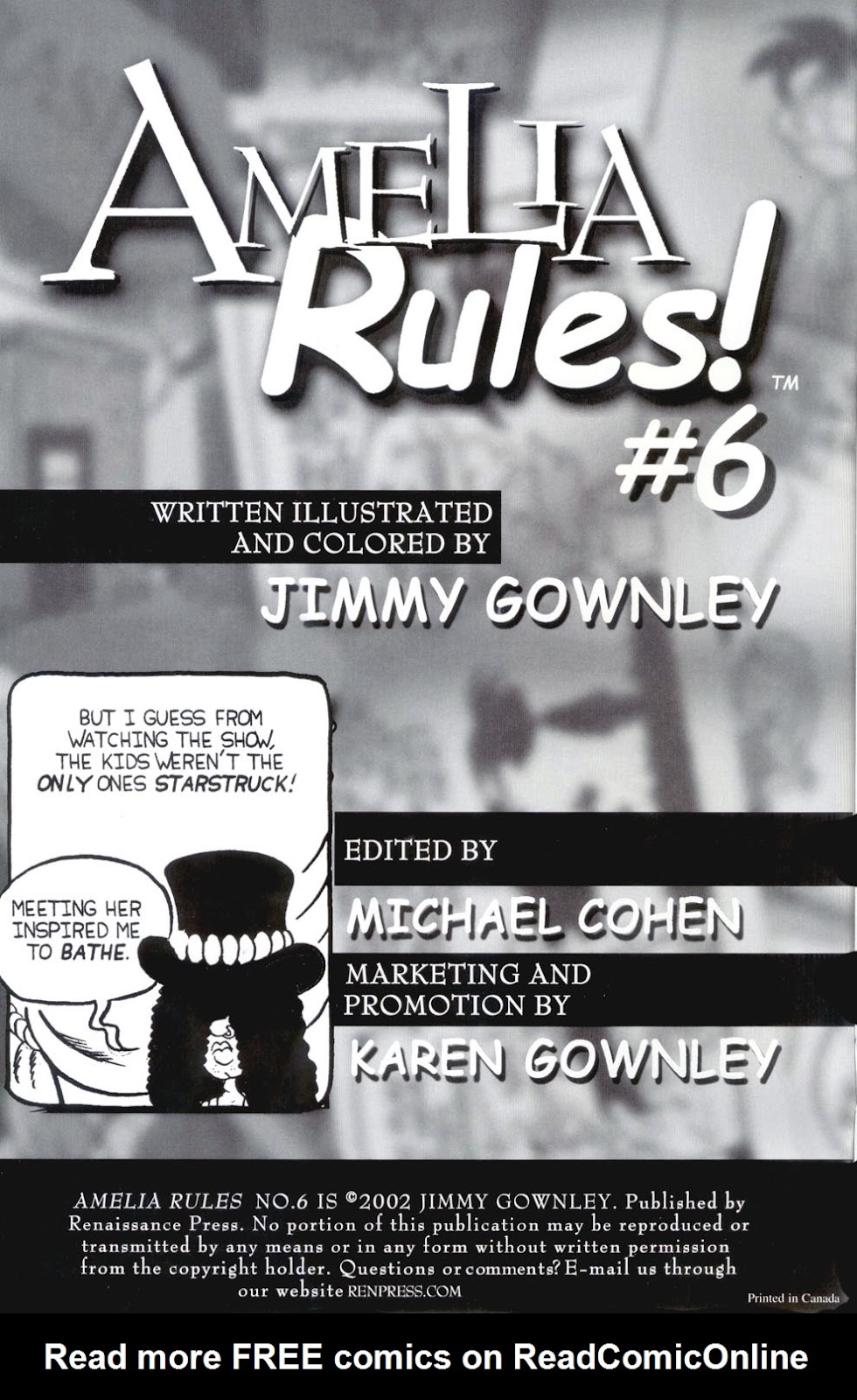 Amelia Rules! issue 6 - Page 2