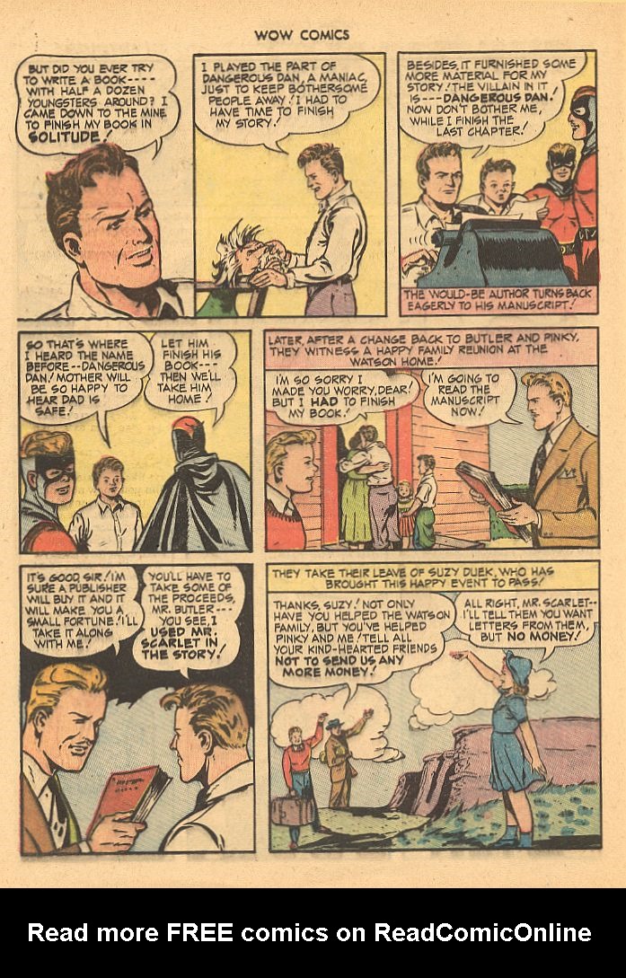 Read online Wow Comics comic -  Issue #25 - 36