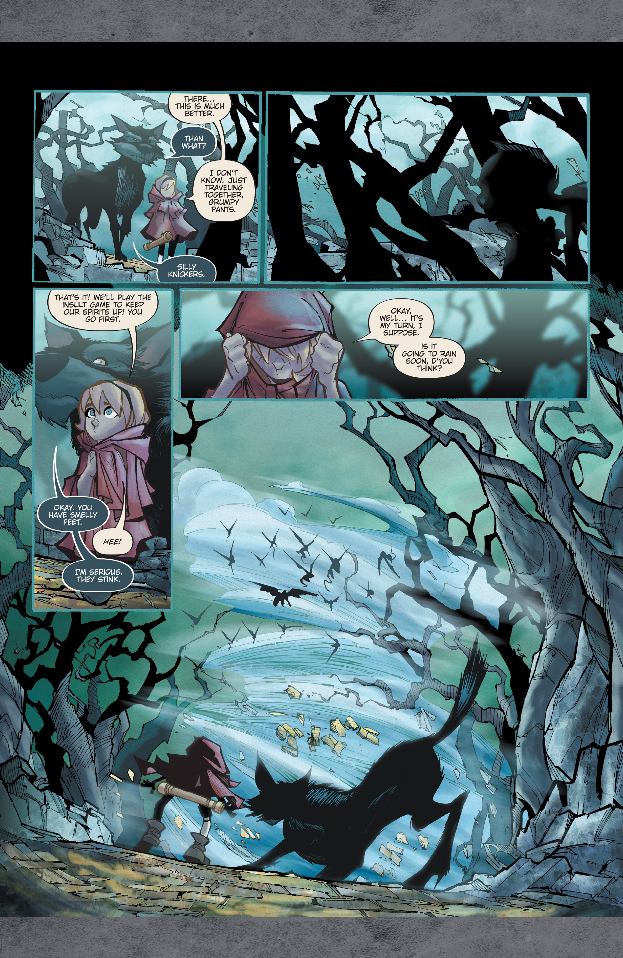 Read online Fairy Quest: Outcasts comic -  Issue #2 - 21