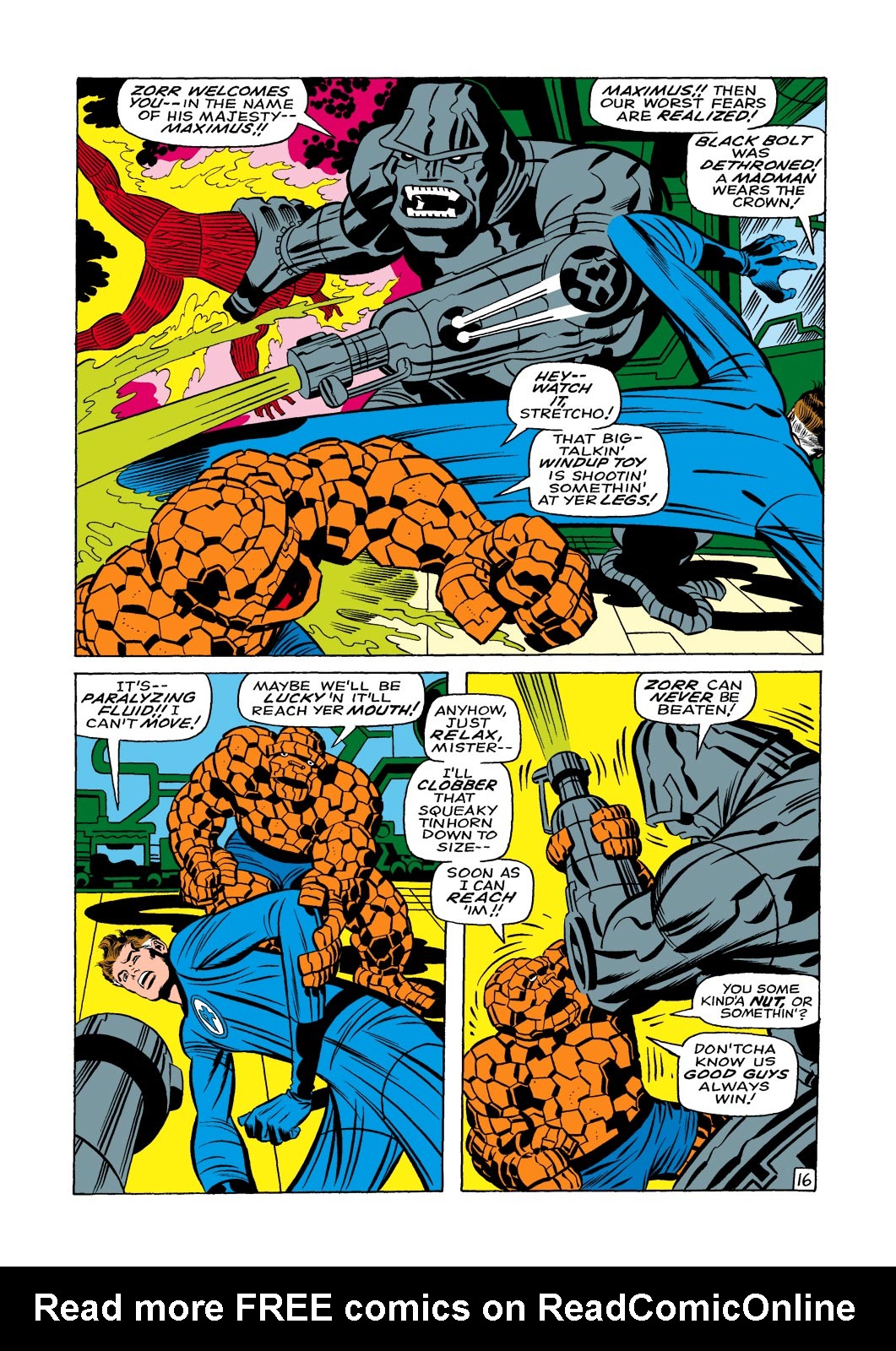 Read online Fantastic Four (1961) comic -  Issue #82 - 17