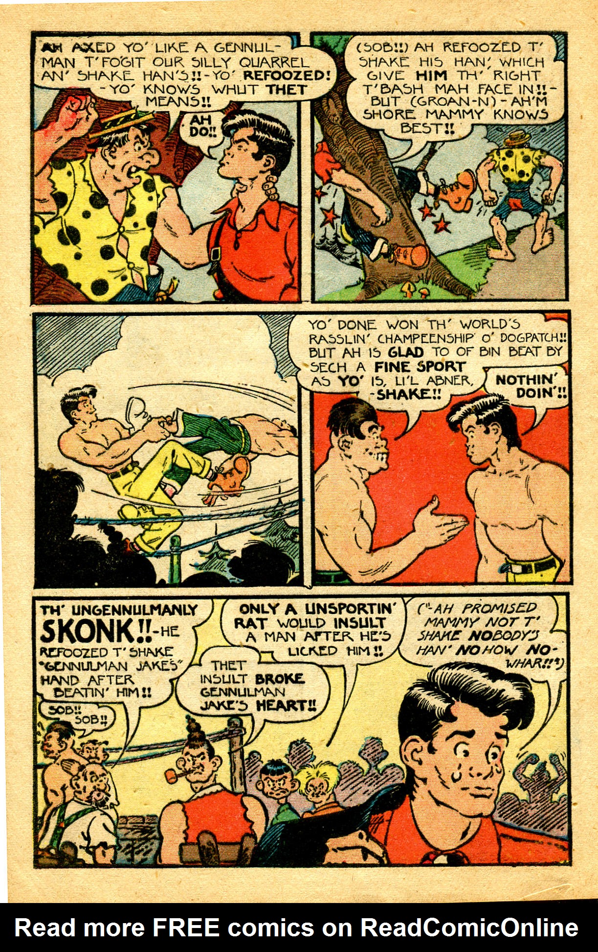 Read online Li'l Abner Comics comic -  Issue #61 - 39