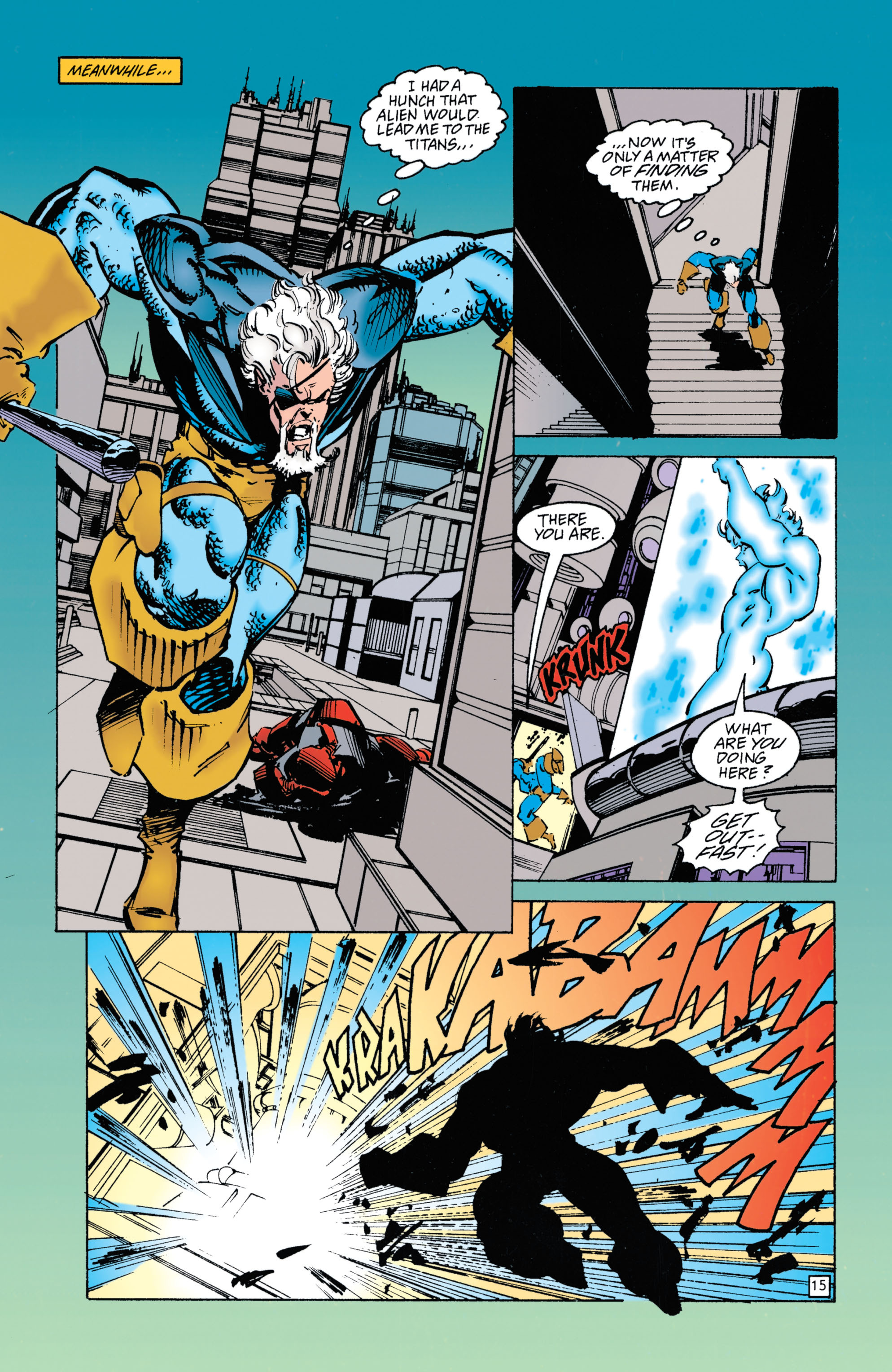 Read online The New Titans (1988) comic -  Issue #122 - 15