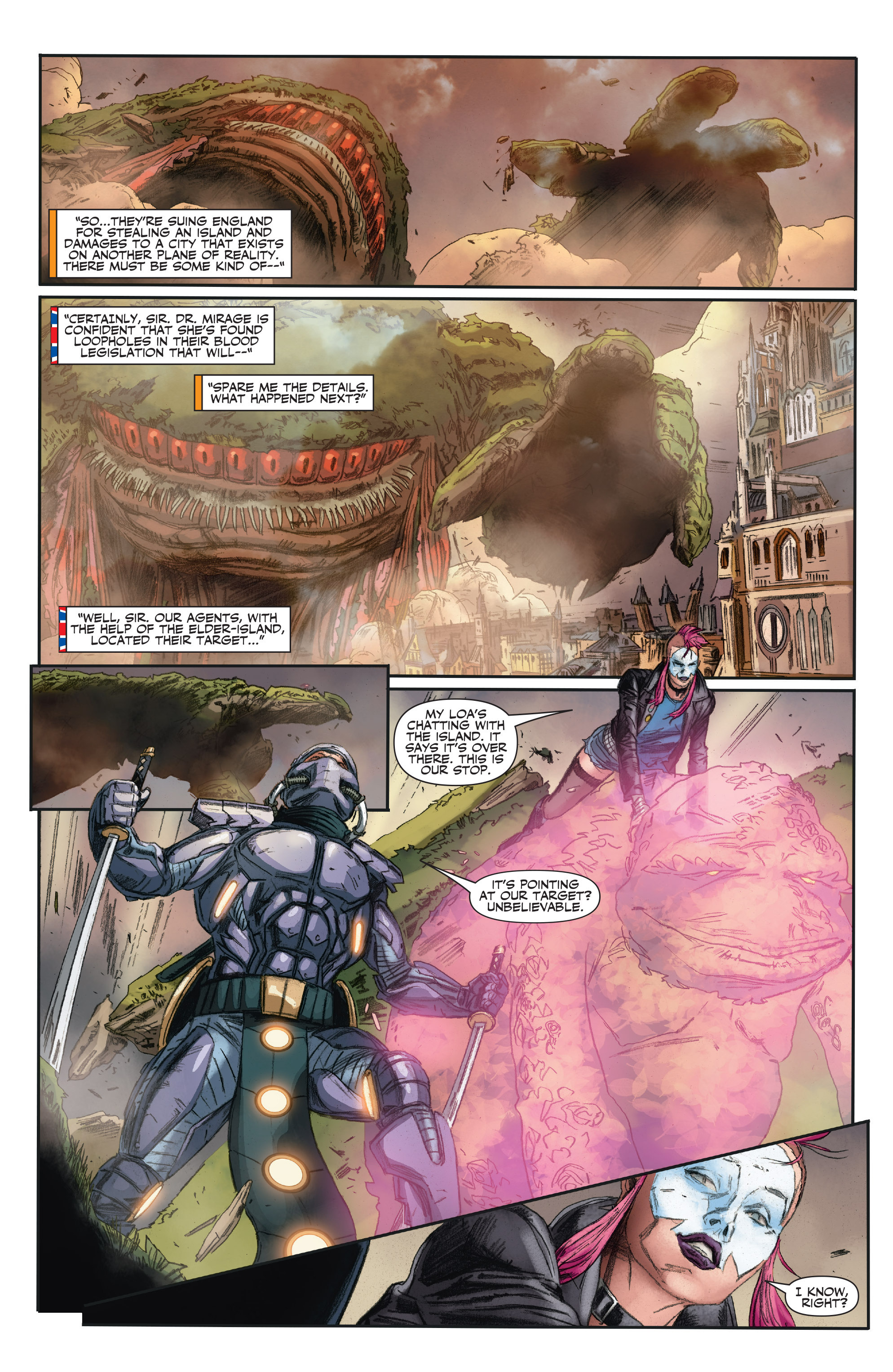 Read online Ninjak (2015) comic -  Issue #12 - 5