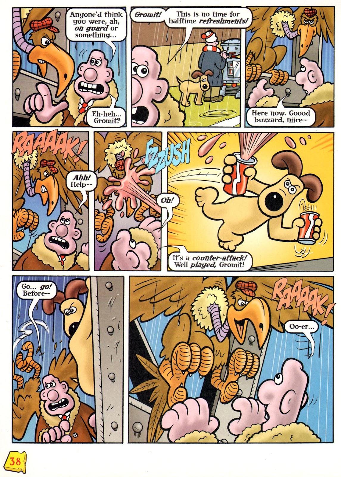 Wallace & Gromit Comic issue 11 - Page 36
