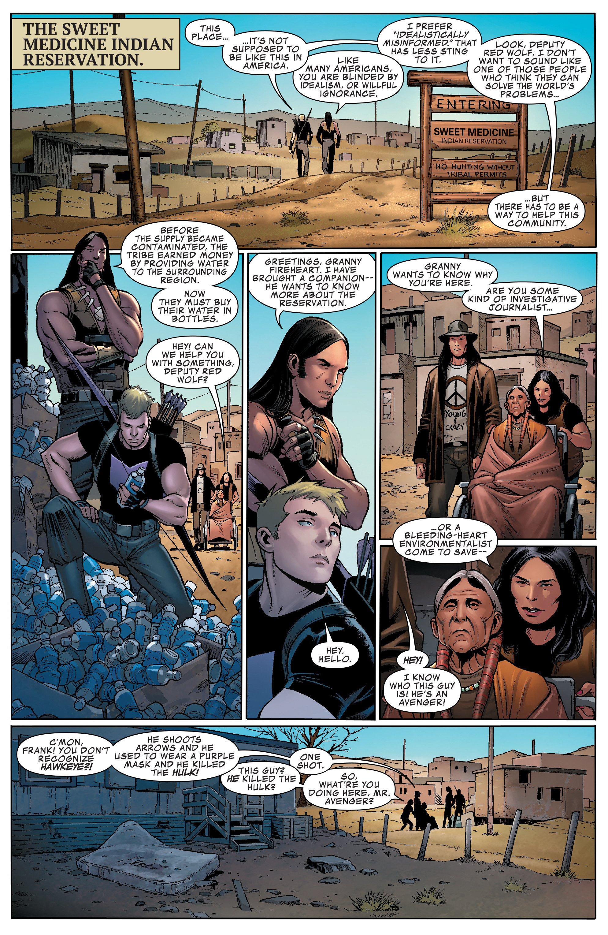 Read online Occupy Avengers comic -  Issue #1 - 6