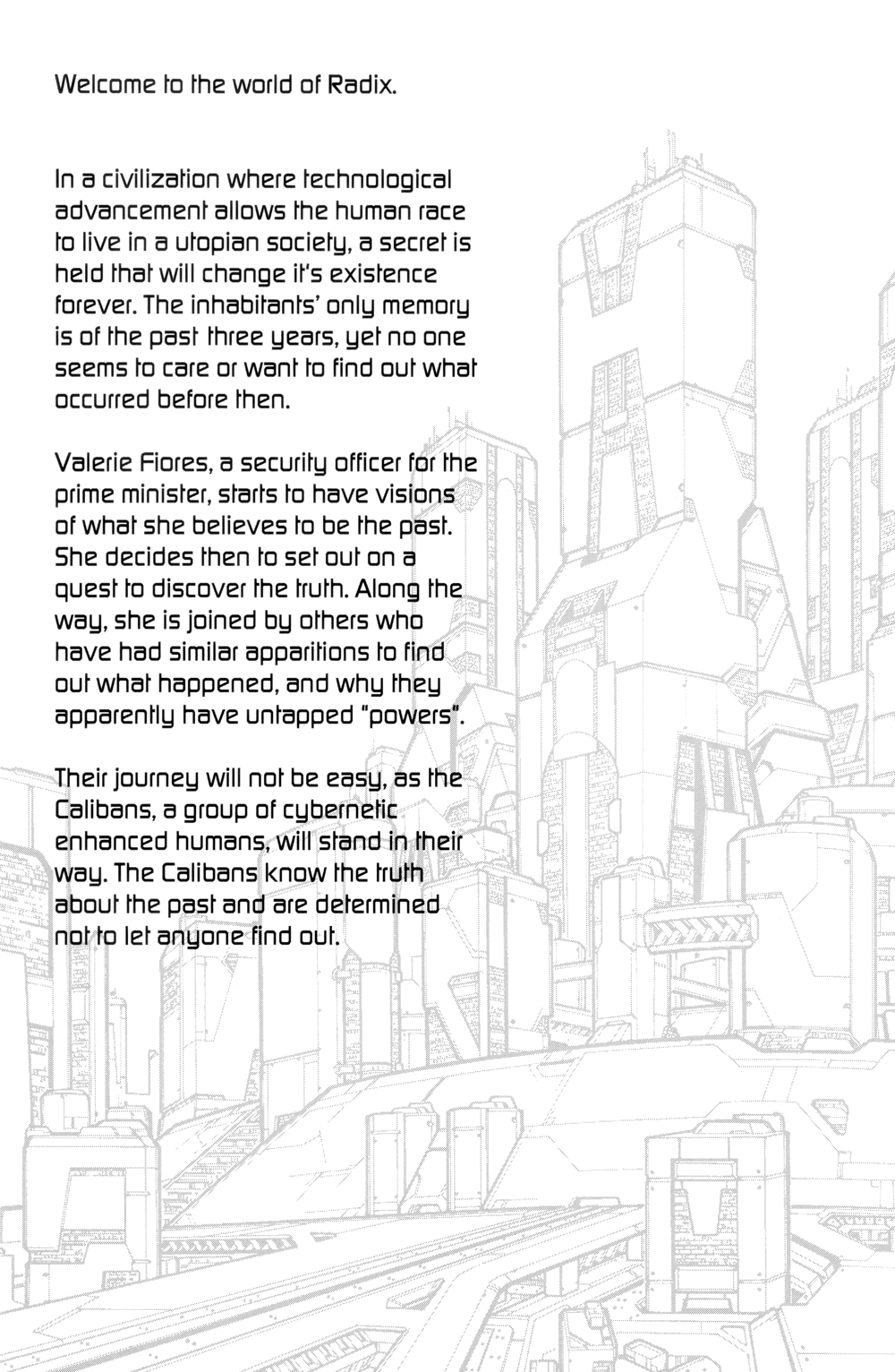 Read online Radix comic -  Issue #0 - 3