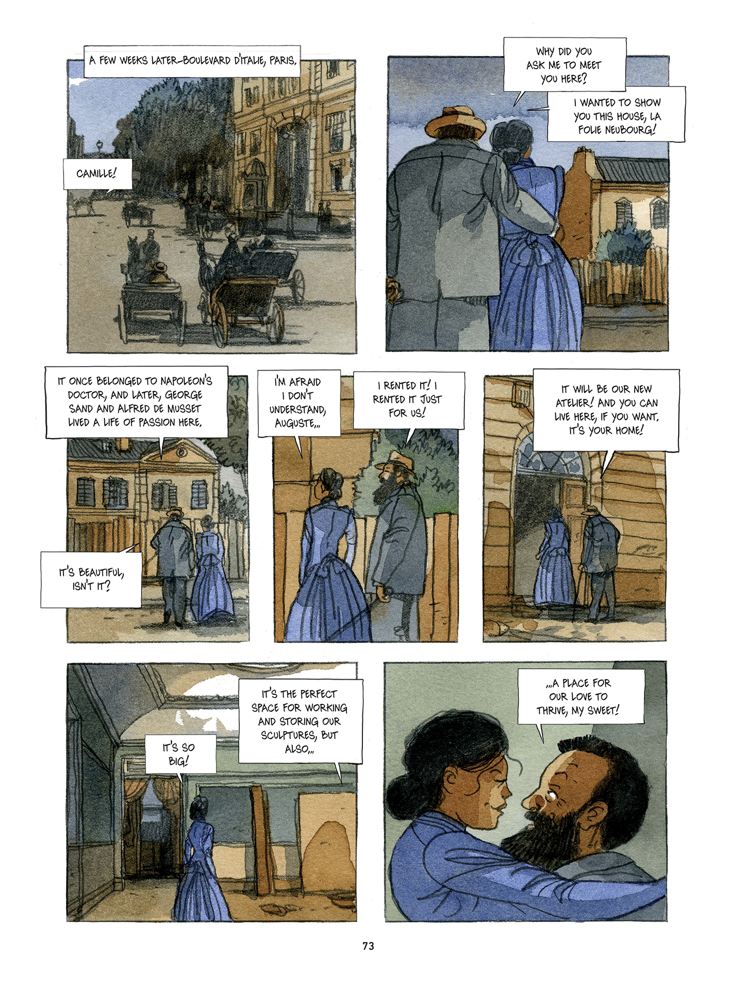 Read online Rodin: Fugit Amor, An Intimate Portrait comic -  Issue # TPB - 74