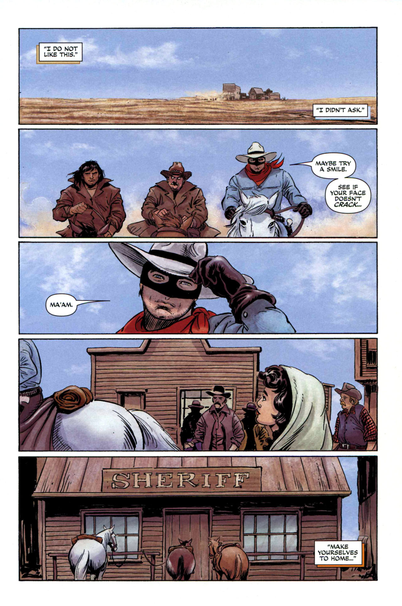 Read online The Lone Ranger (2006) comic -  Issue #14 - 9