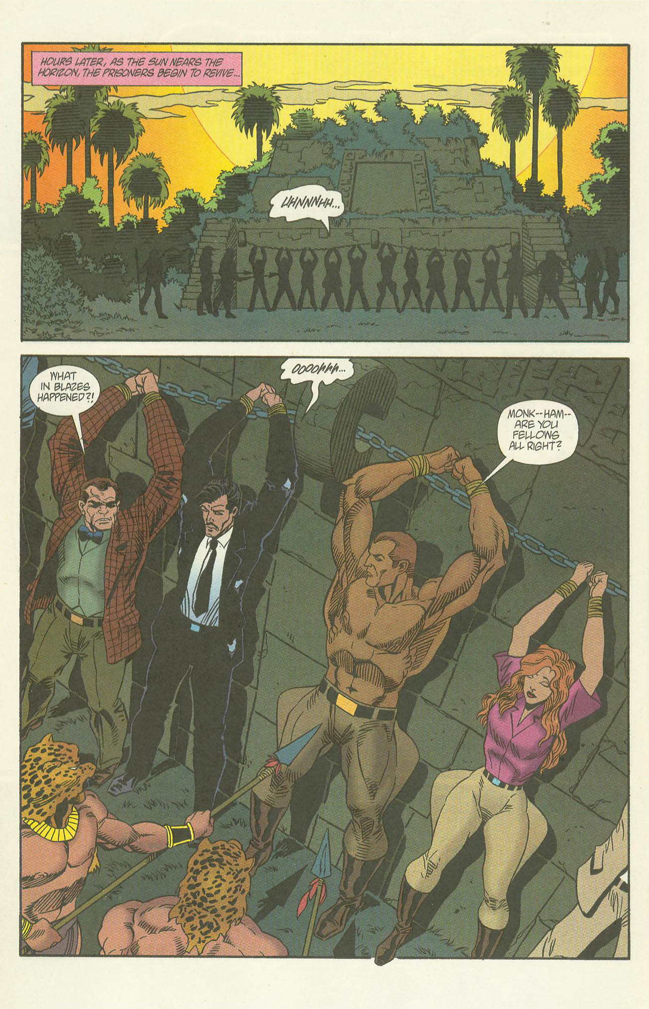 Read online Doc Savage: Curse of the Fire God comic -  Issue #4 - 4