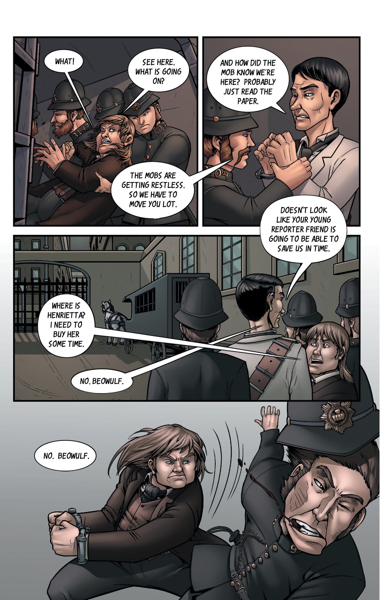 Read online The Trials and Tribulations of Miss Tilney comic -  Issue #1 - 12