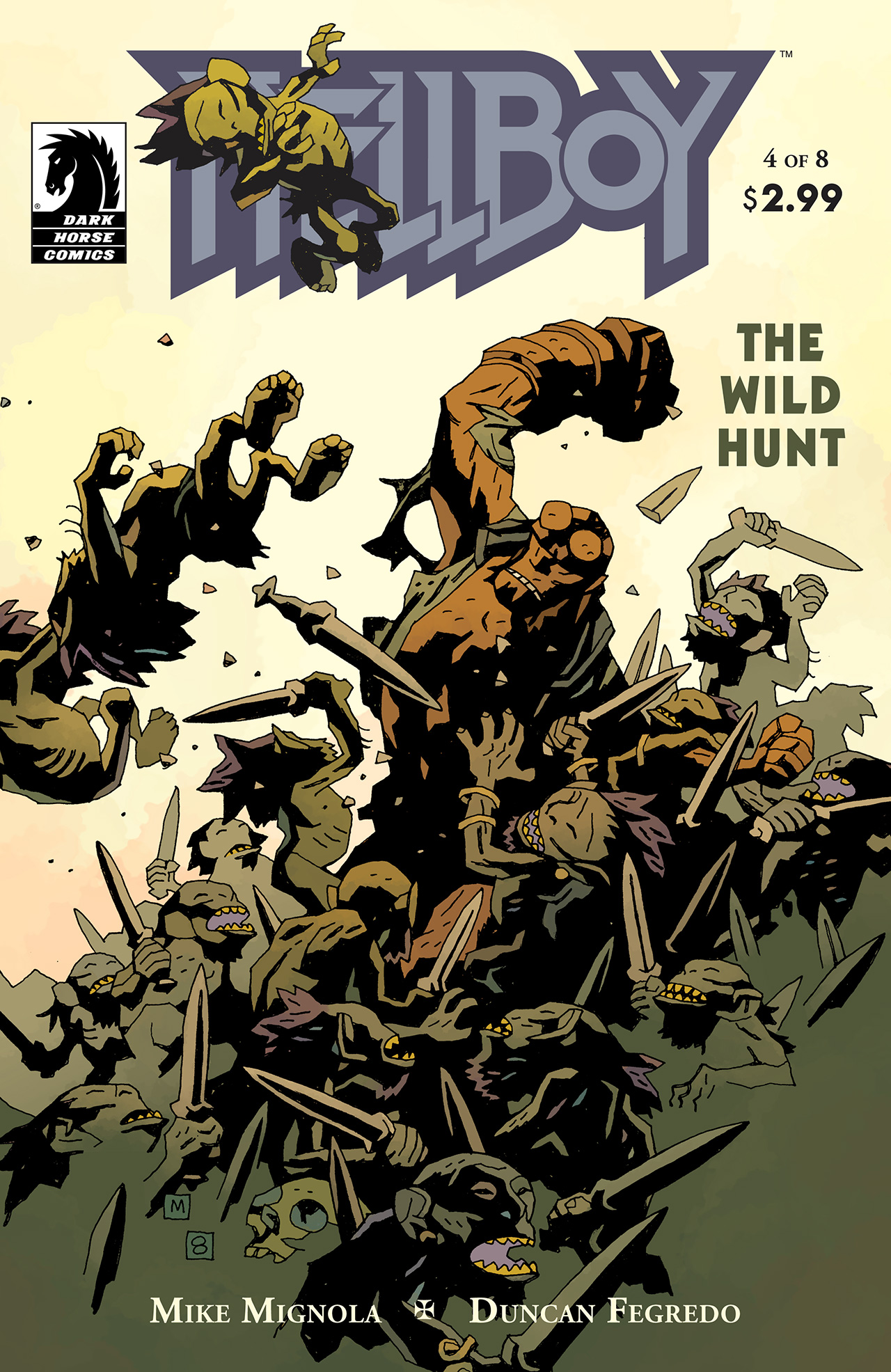 Read online Hellboy: The Wild Hunt comic -  Issue #4 - 1