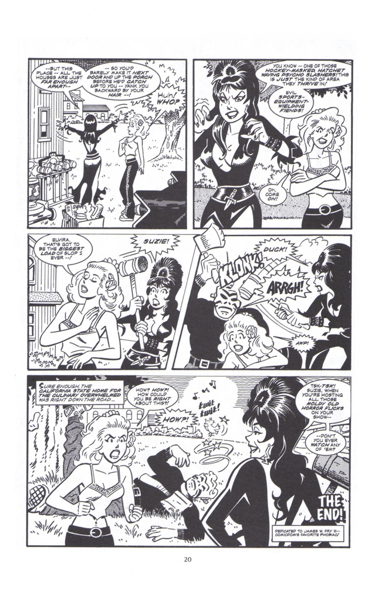 Read online Elvira, Mistress of the Dark comic -  Issue #100 - 22