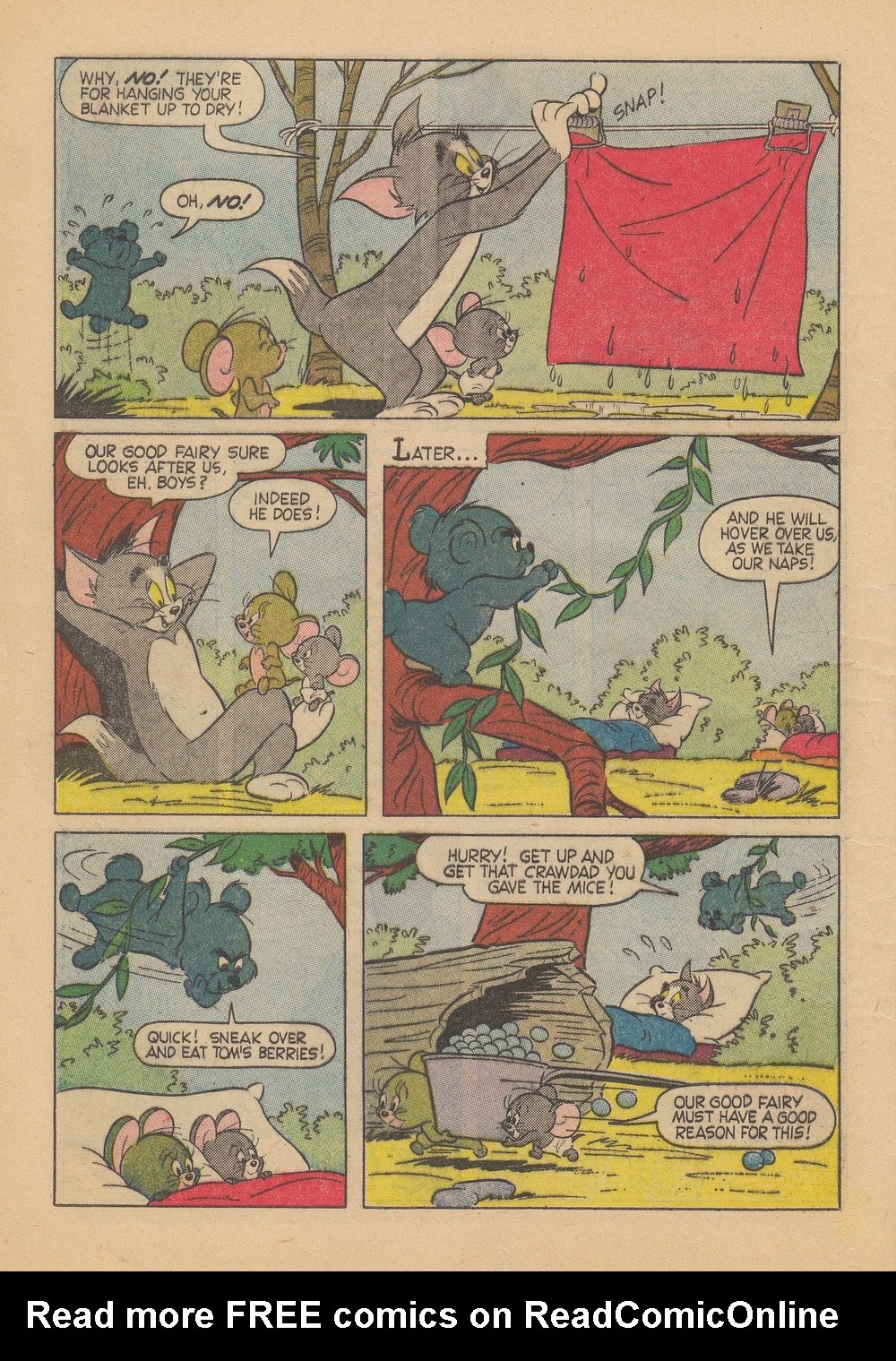 Read online Tom & Jerry Picnic Time comic -  Issue # TPB - 13