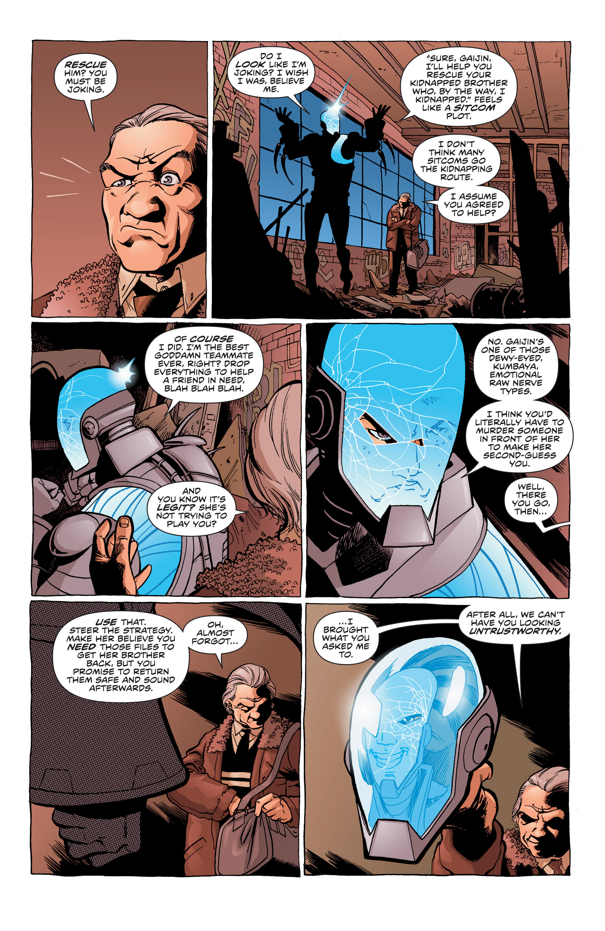 Read online Secret Identities comic -  Issue #5 - 7