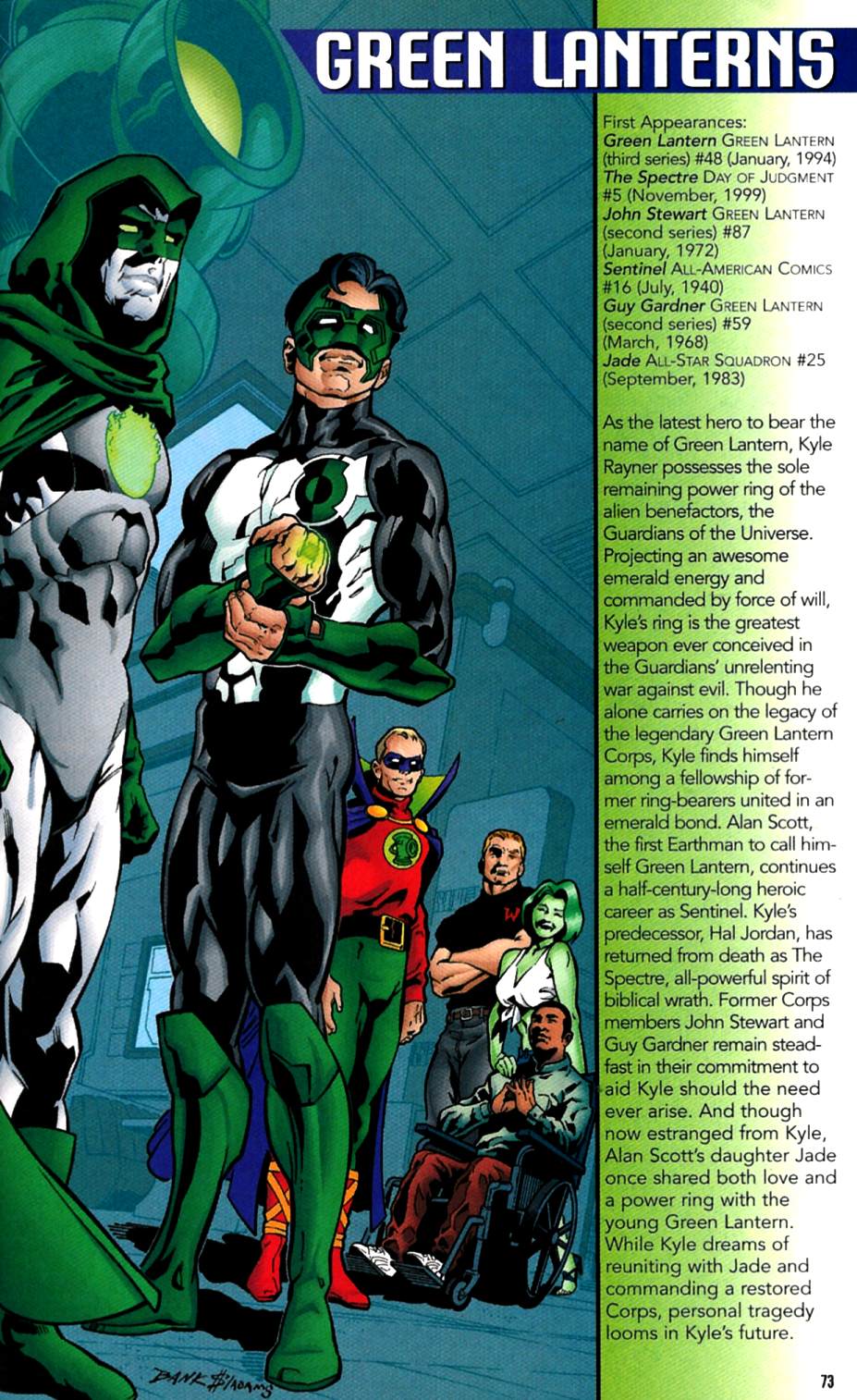 Read online Secret Files & Origins Guide to the DC Universe 2000 comic -  Issue #1 - 63