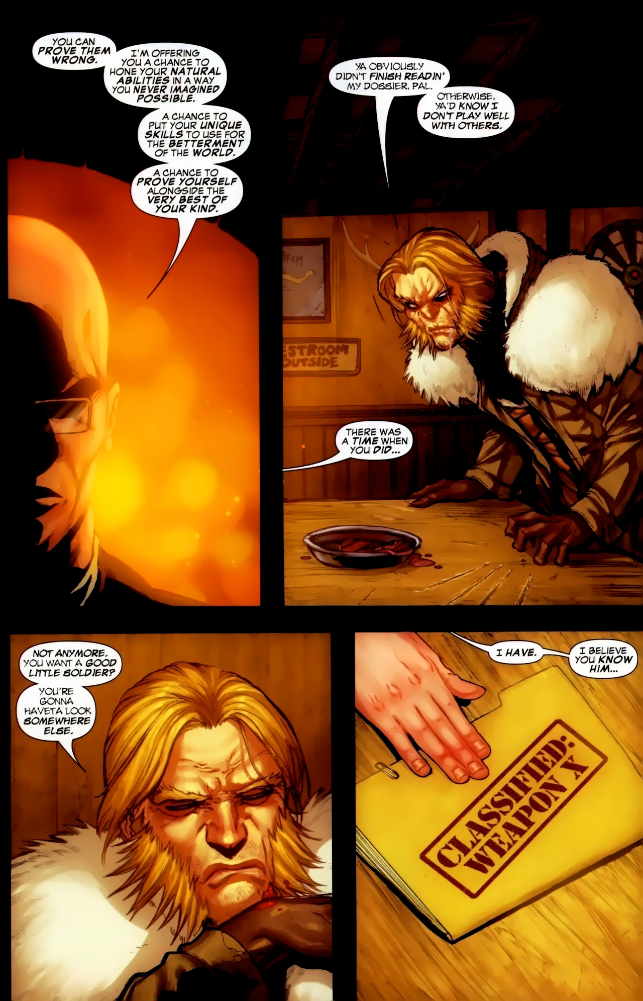 Read online Weapon X: First Class comic -  Issue #1 - 28