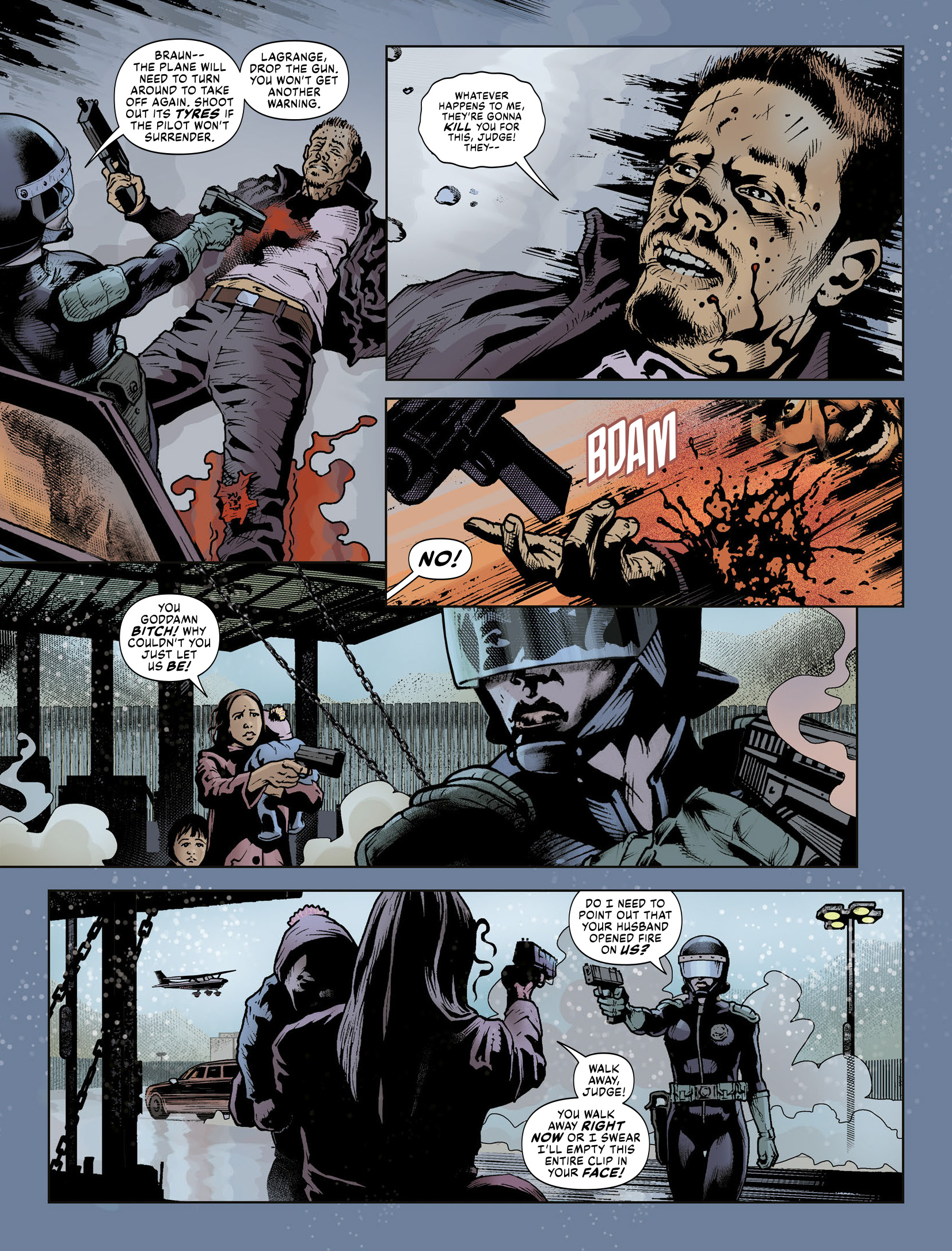 Read online Judge Dredd Megazine (Vol. 5) comic -  Issue #456 - 128