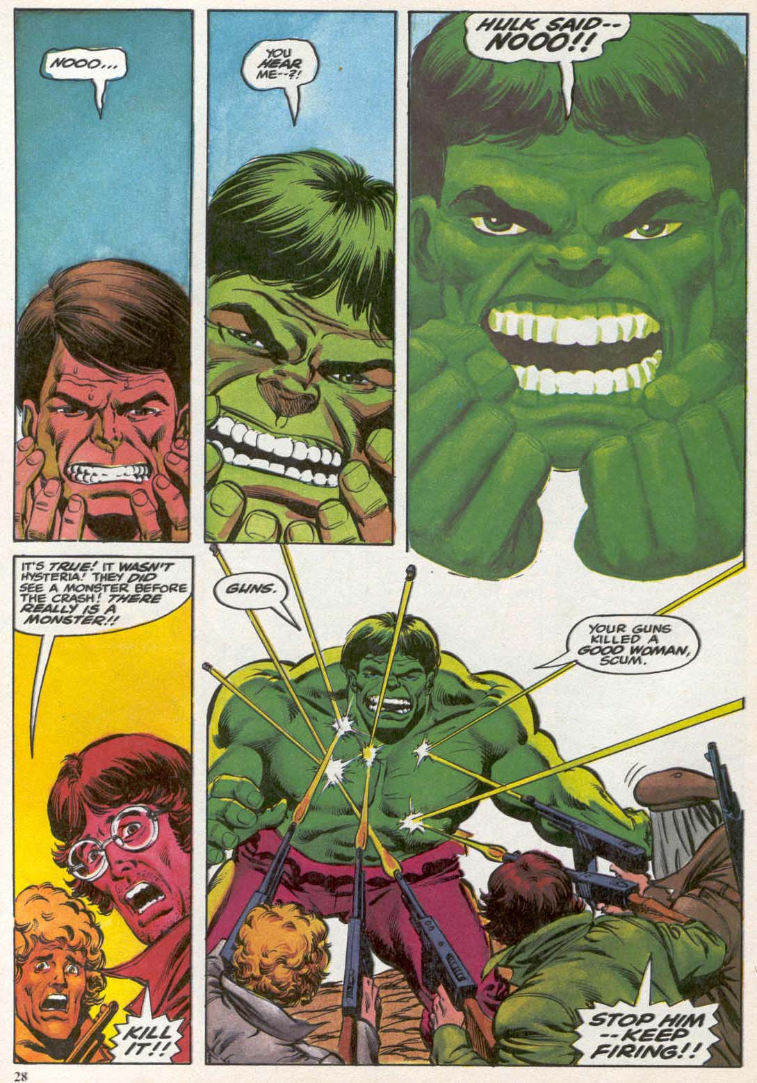 Read online Hulk (1978) comic -  Issue #13 - 28
