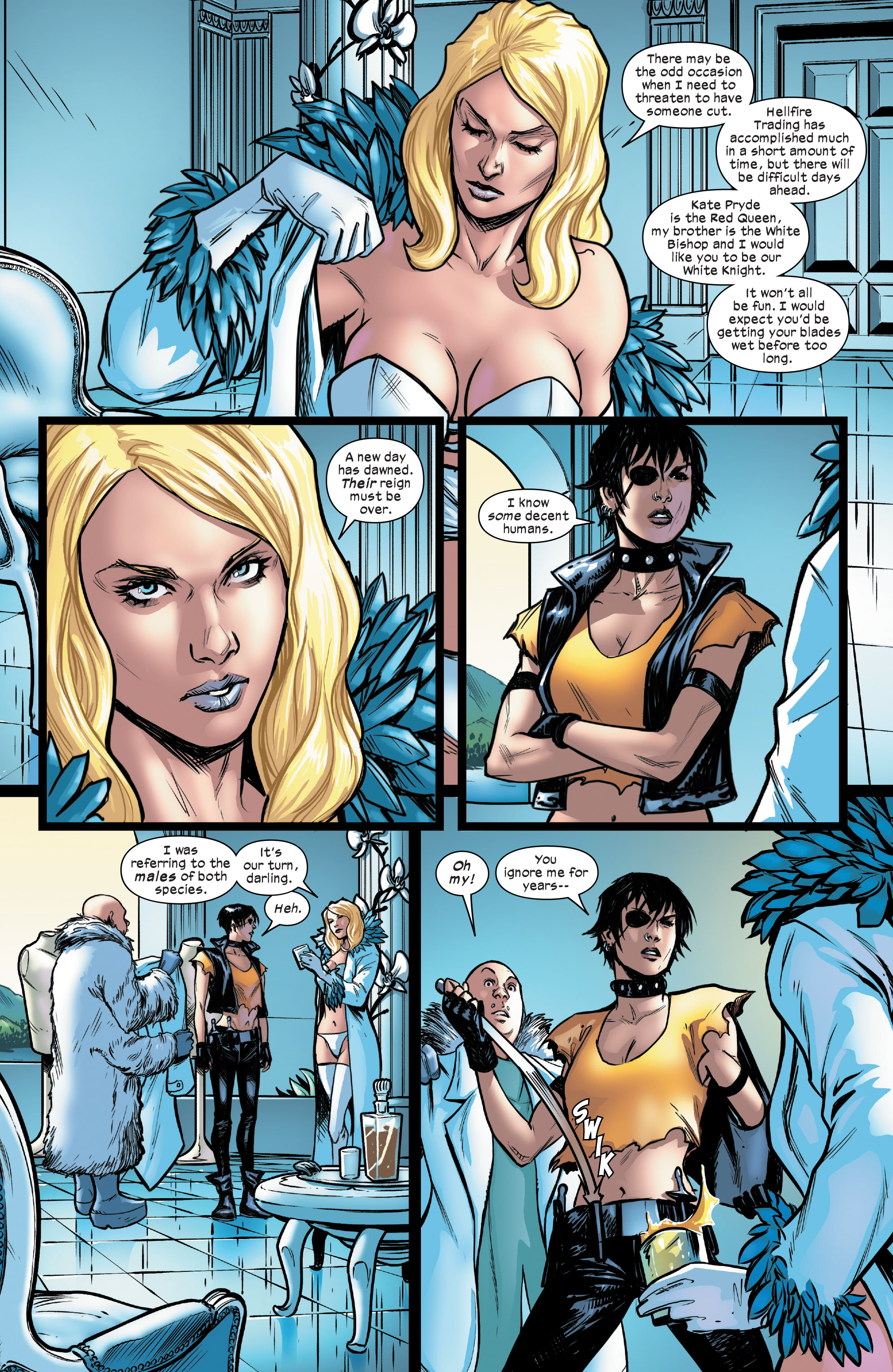 Read online Marauders comic -  Issue #7 - 8