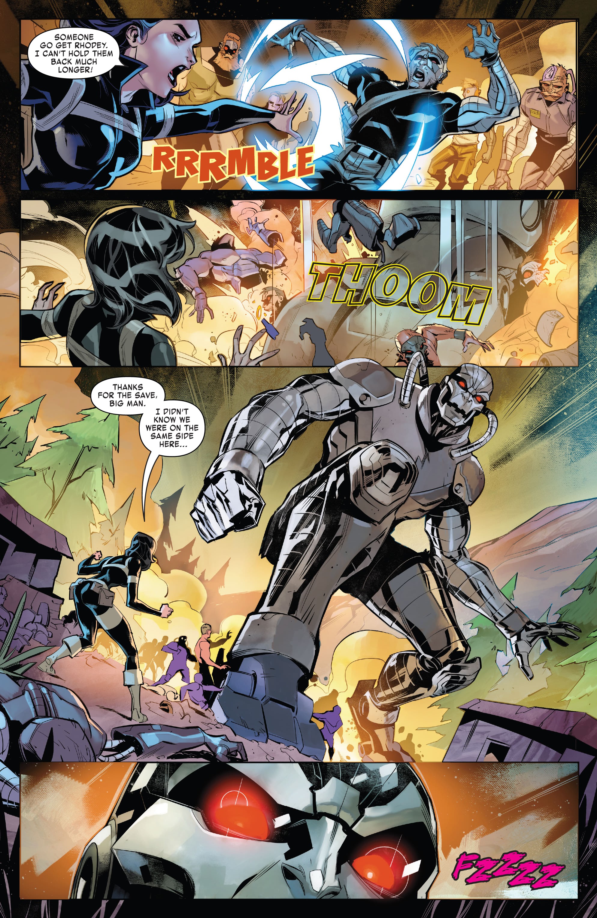 Read online Iron Man 2020: Robot Revolution - Force Works comic -  Issue # TPB (Part 2) - 3