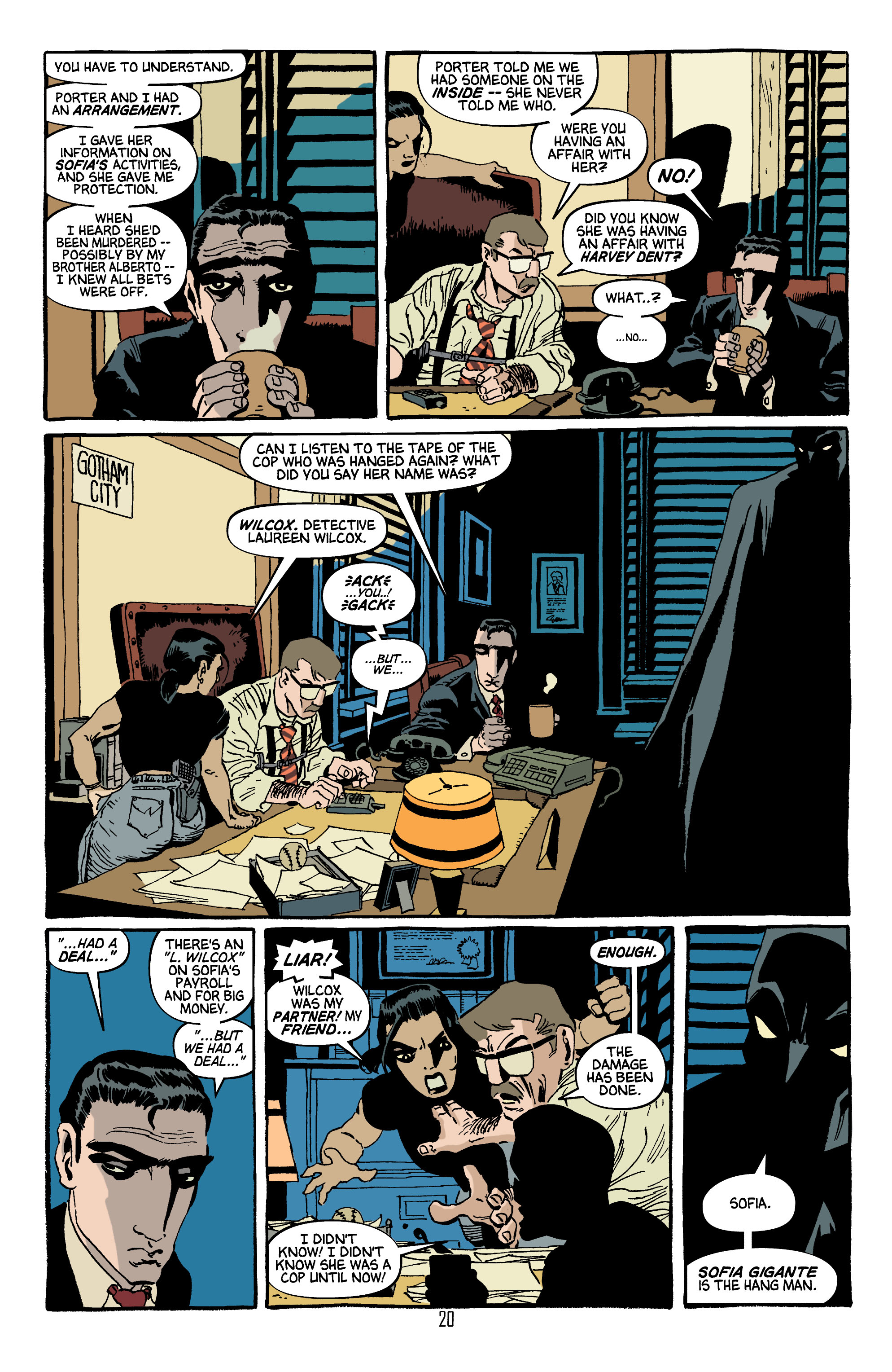 Read online Batman: Dark Victory (1999) comic -  Issue #13 - 21