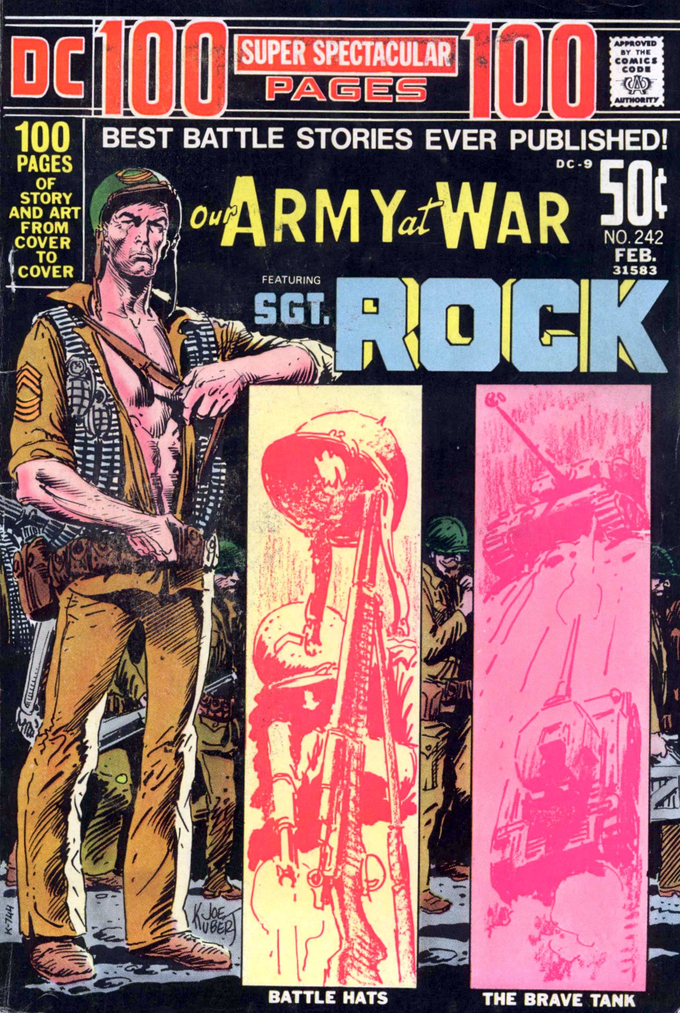 Read online Our Army at War (1952) comic -  Issue #242 - 2